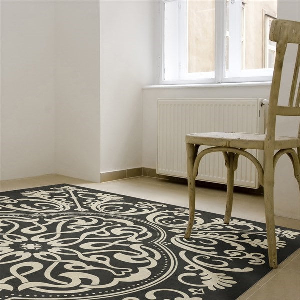 Pattern 39 Blackjack Vinyl Floor Cloth