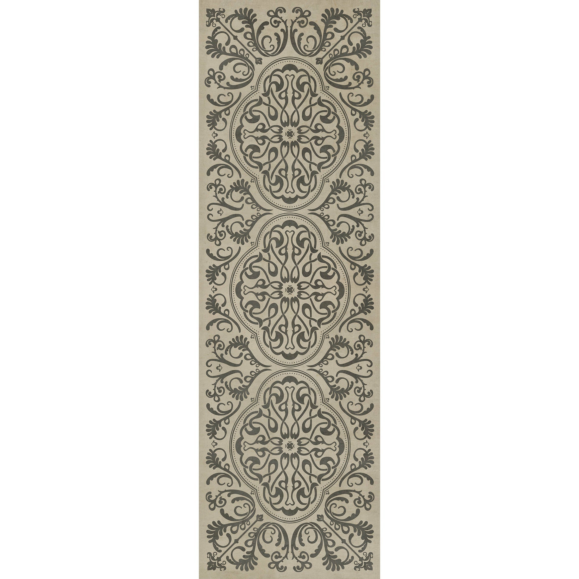 Pattern 39 Crazy Eights Vinyl Floor Cloth