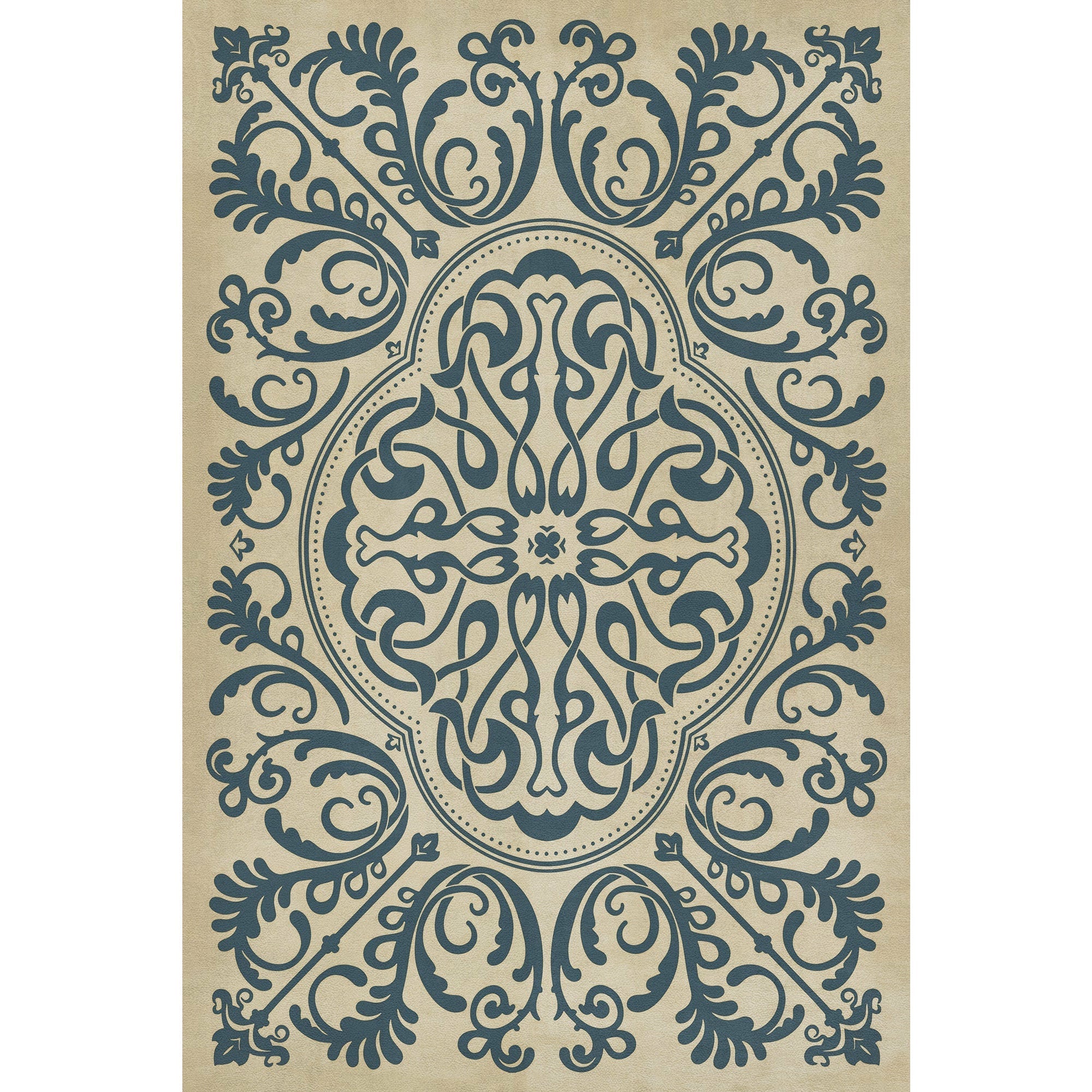 Pattern 39 Gin Rummy Vinyl Floor Cloth