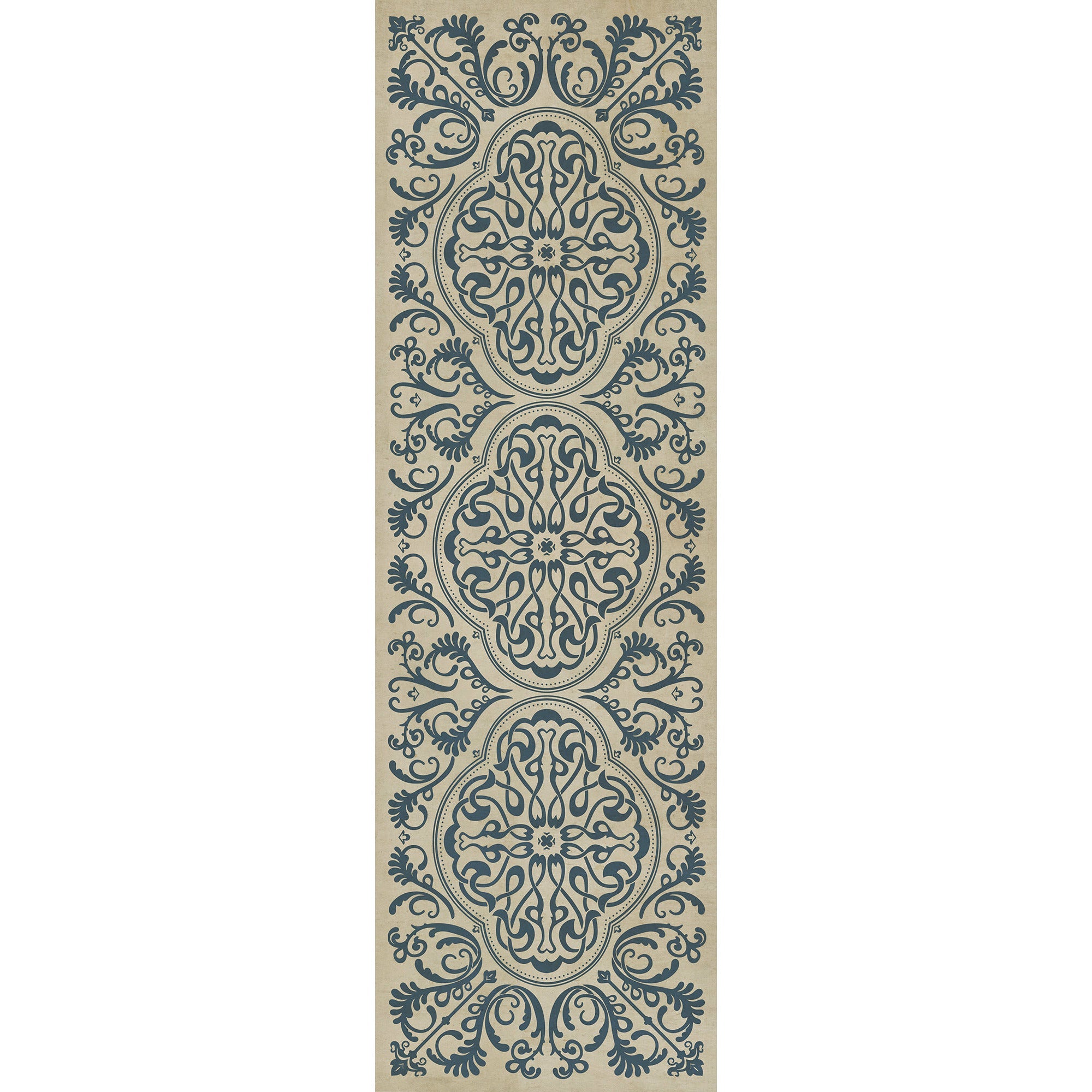 Pattern 39 Gin Rummy Vinyl Floor Cloth