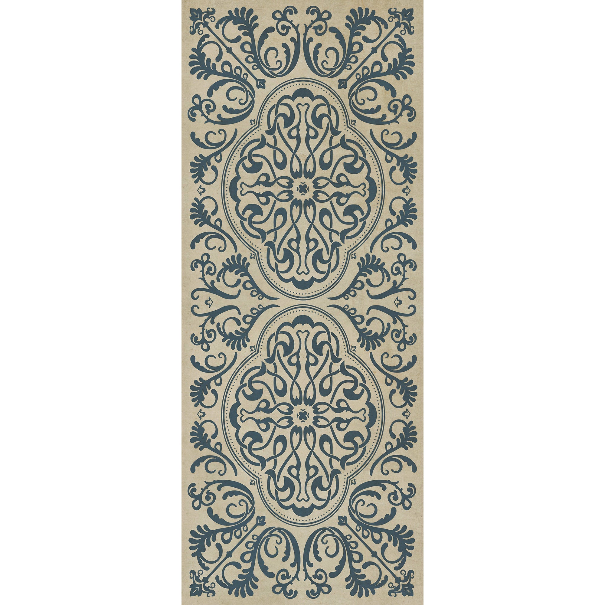 Pattern 39 Gin Rummy Vinyl Floor Cloth