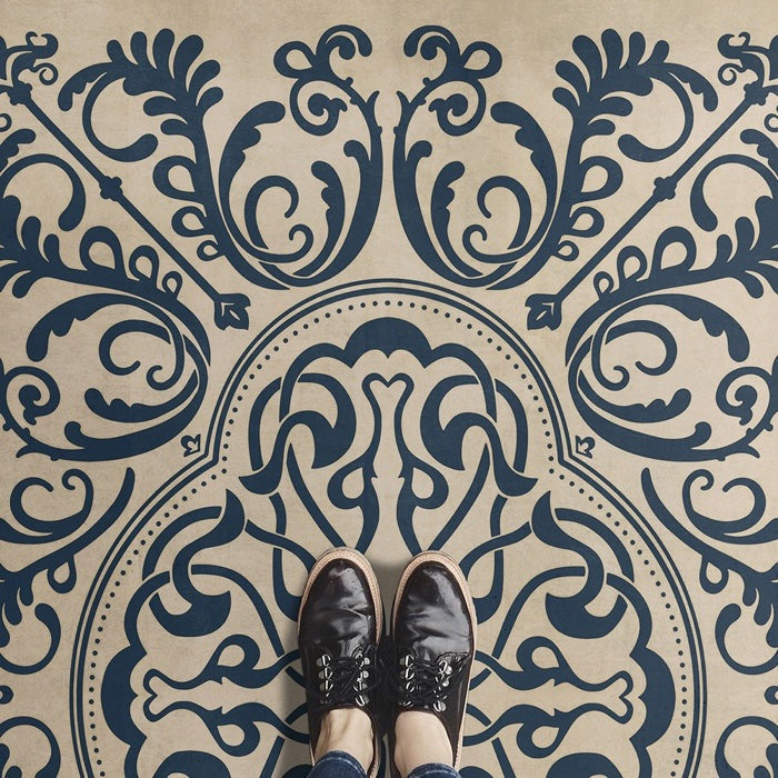 Pattern 39 Gin Rummy Vinyl Floor Cloth