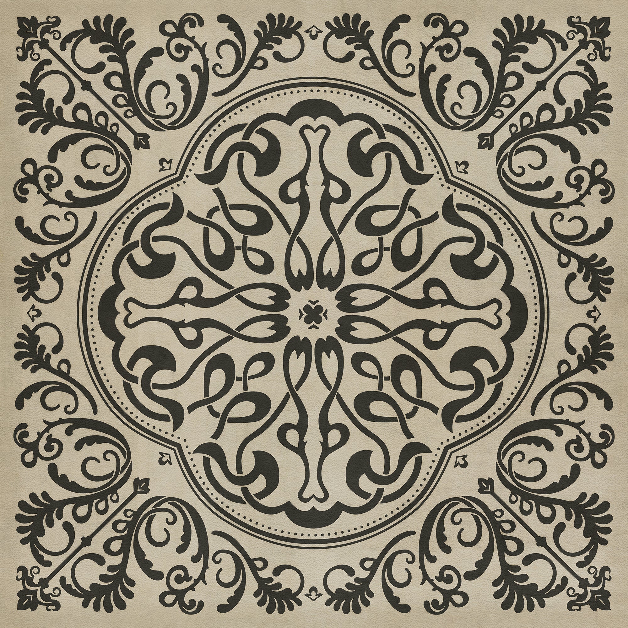 Pattern 39 Texas Hold'em Vinyl Floor Cloth