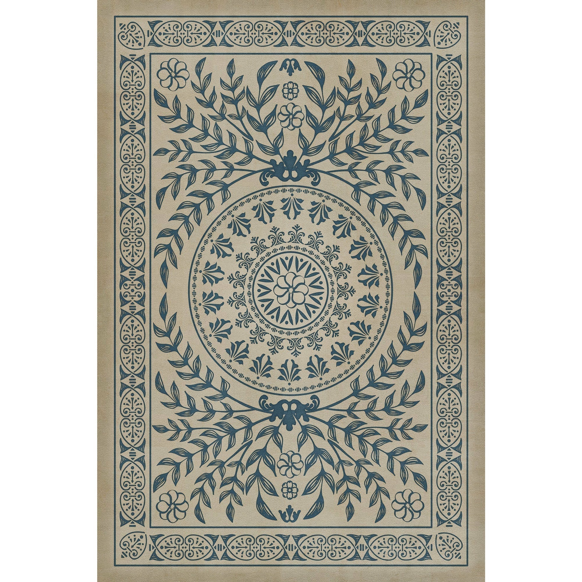 Pattern 40 Isola Bella Vinyl Floor Cloth