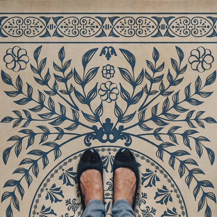 Pattern 40 Isola Bella Vinyl Floor Cloth