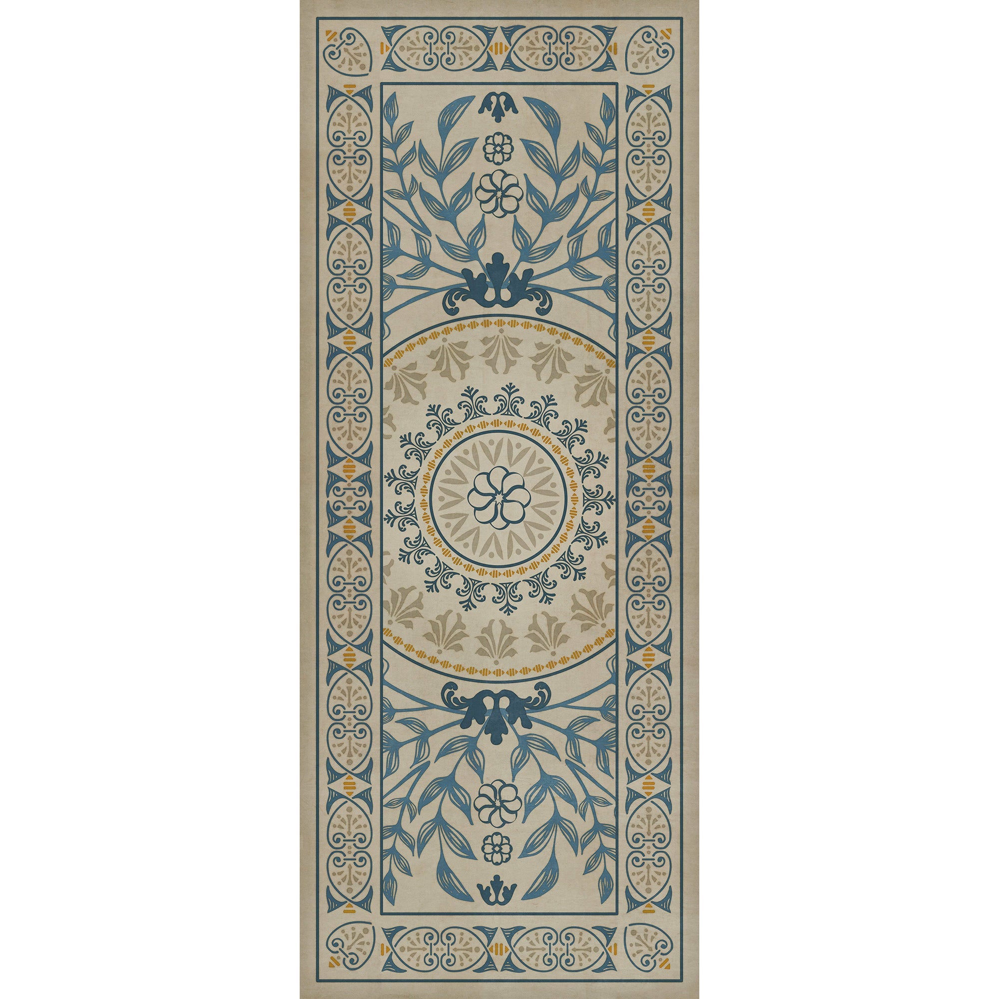 Pattern 40 Villa D'este Vinyl Floor Cloth