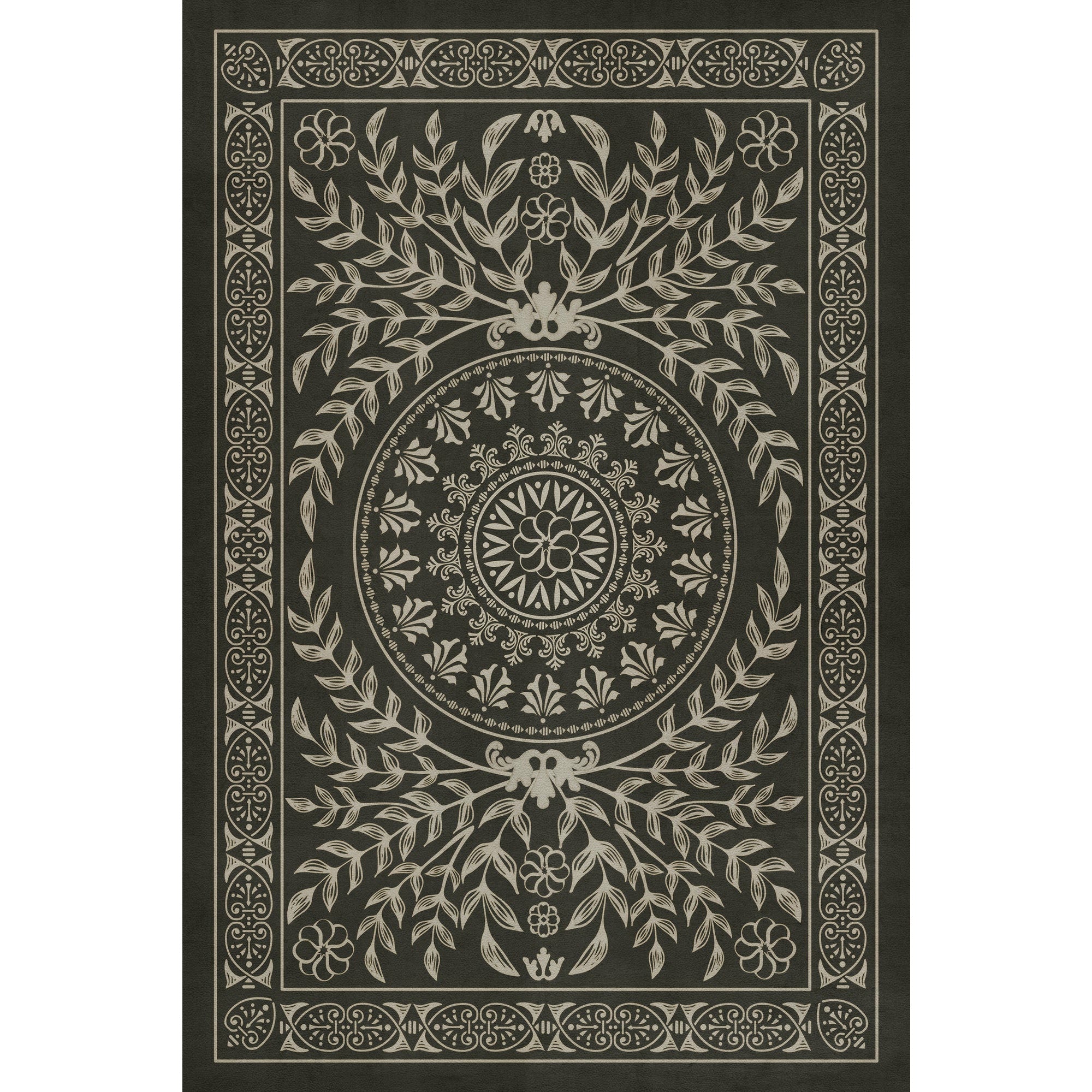 Pattern 40 Villa Lante Vinyl Floor Cloth