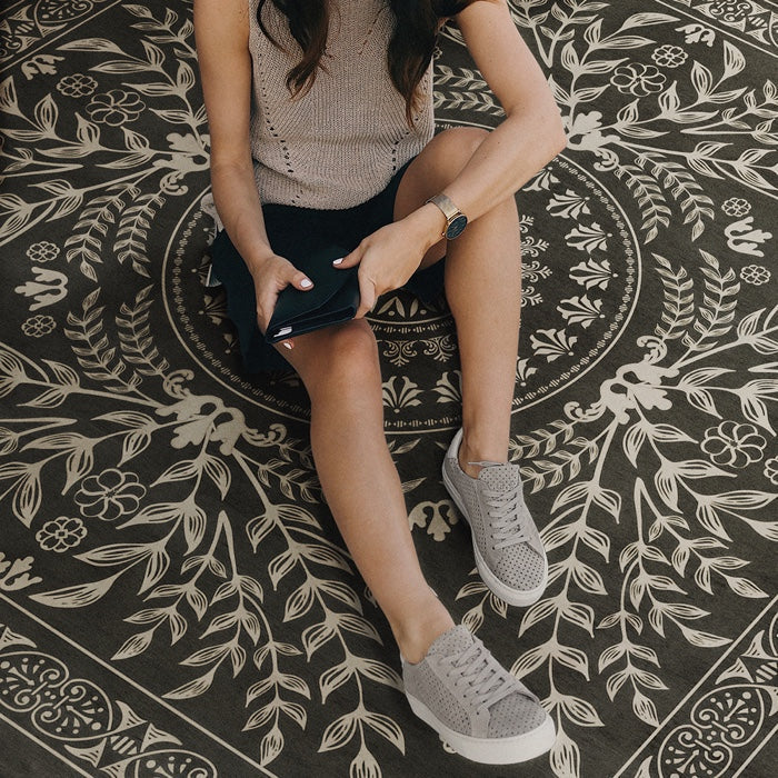 Pattern 40 Villa Lante Vinyl Floor Cloth