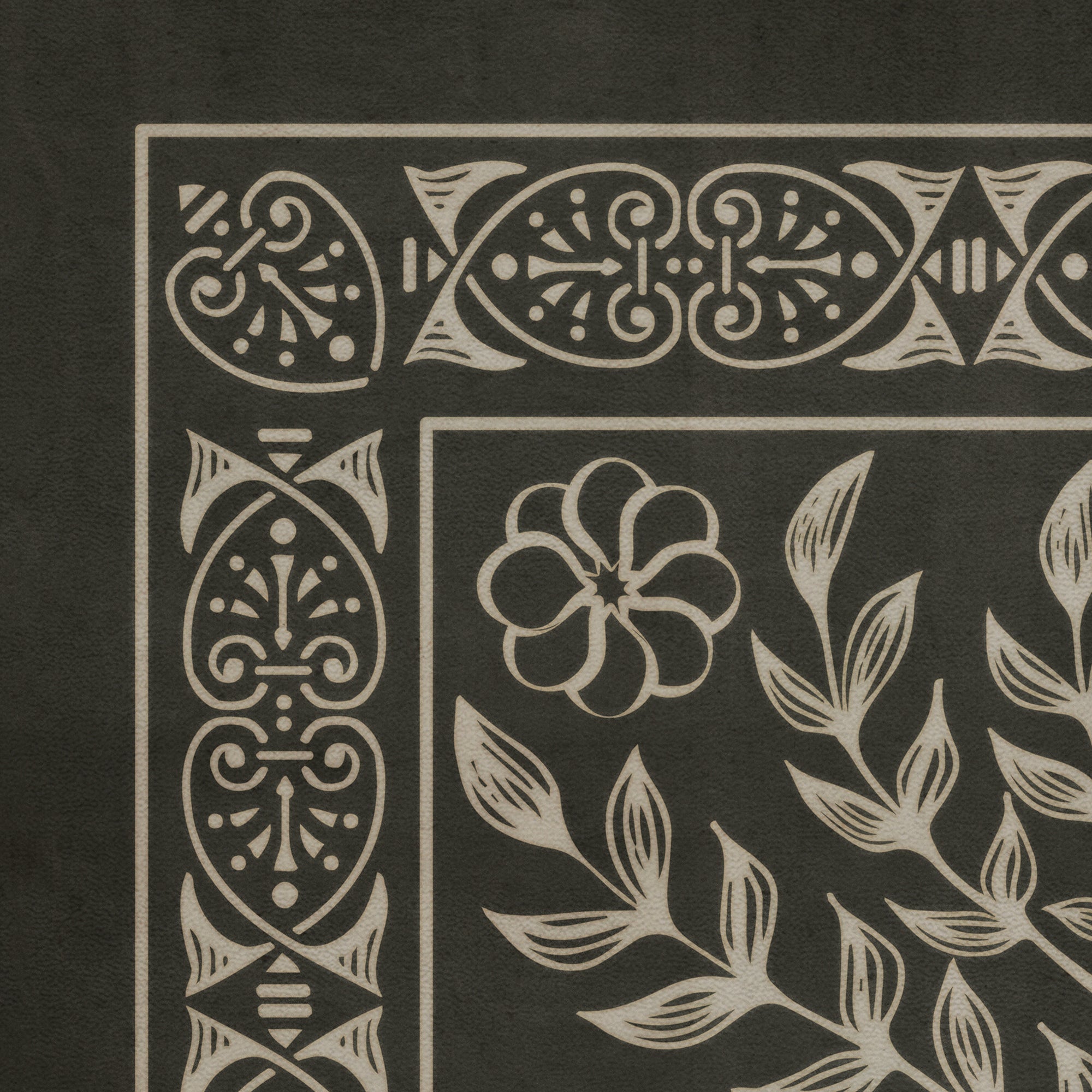 Pattern 40 Villa Lante Vinyl Floor Cloth