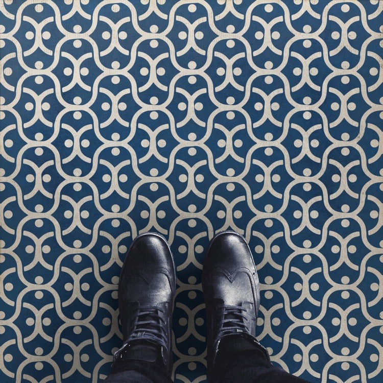 Pattern 47 A Beautiful Mind Vinyl Floor Cloth