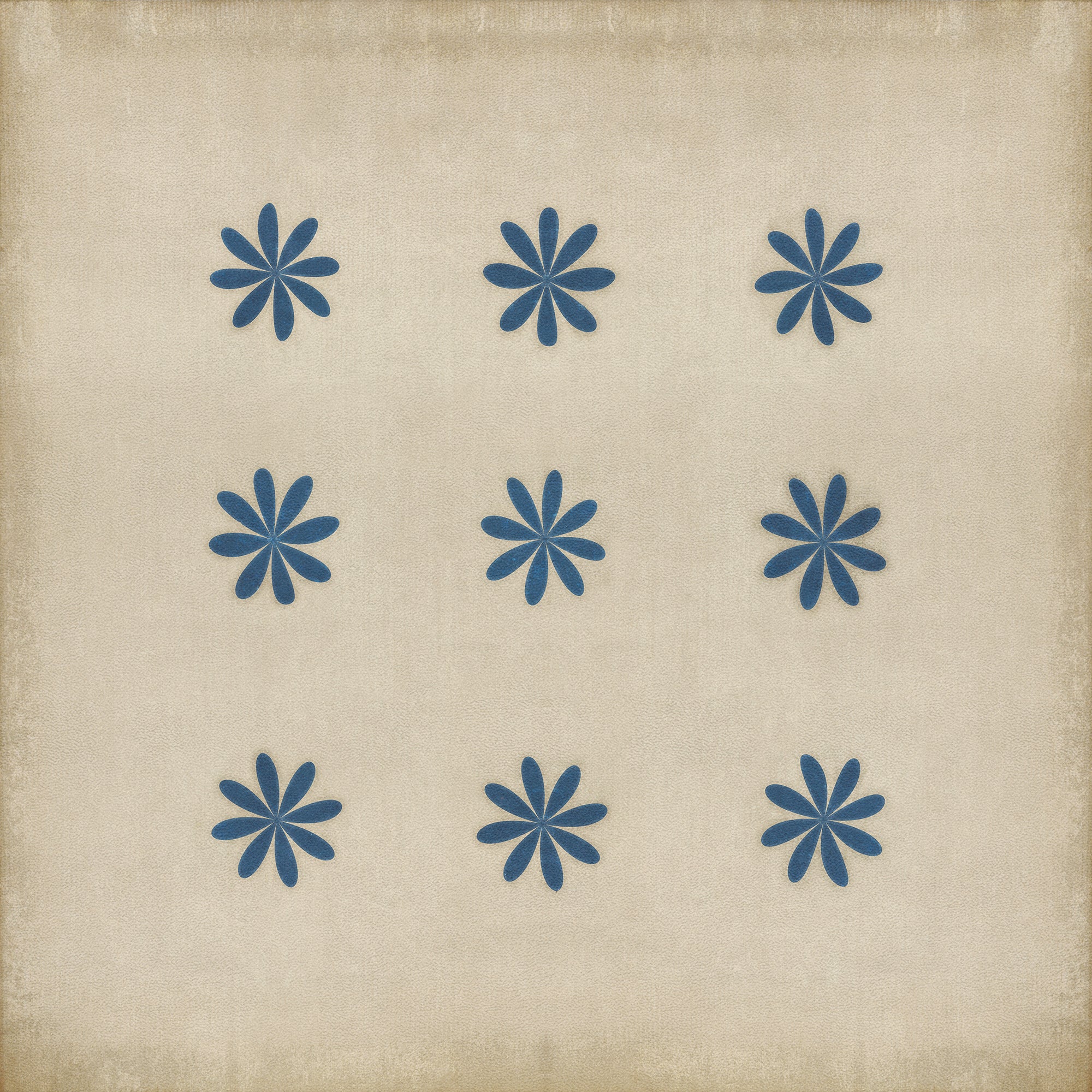 Pattern 48 Cloche Vinyl Floor Cloth