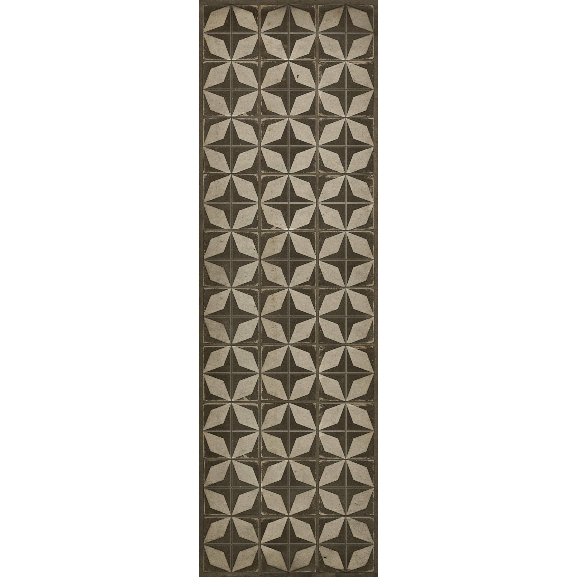 Pattern 54 Asteroid Field Vinyl Floor Cloth