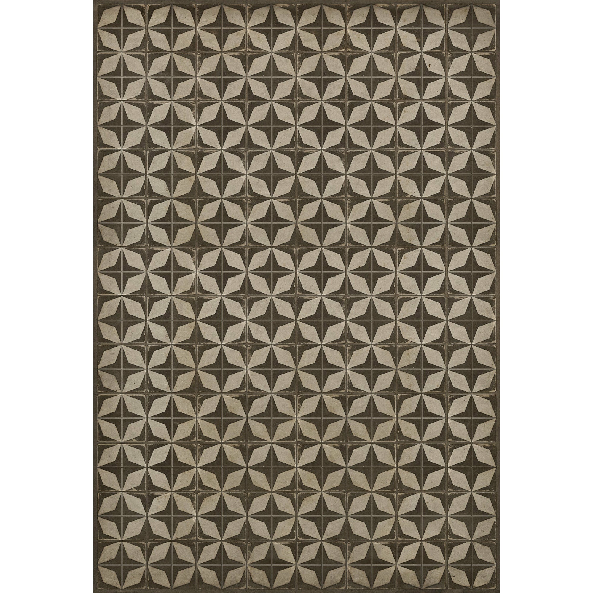 Pattern 54 Asteroid Field Vinyl Floor Cloth