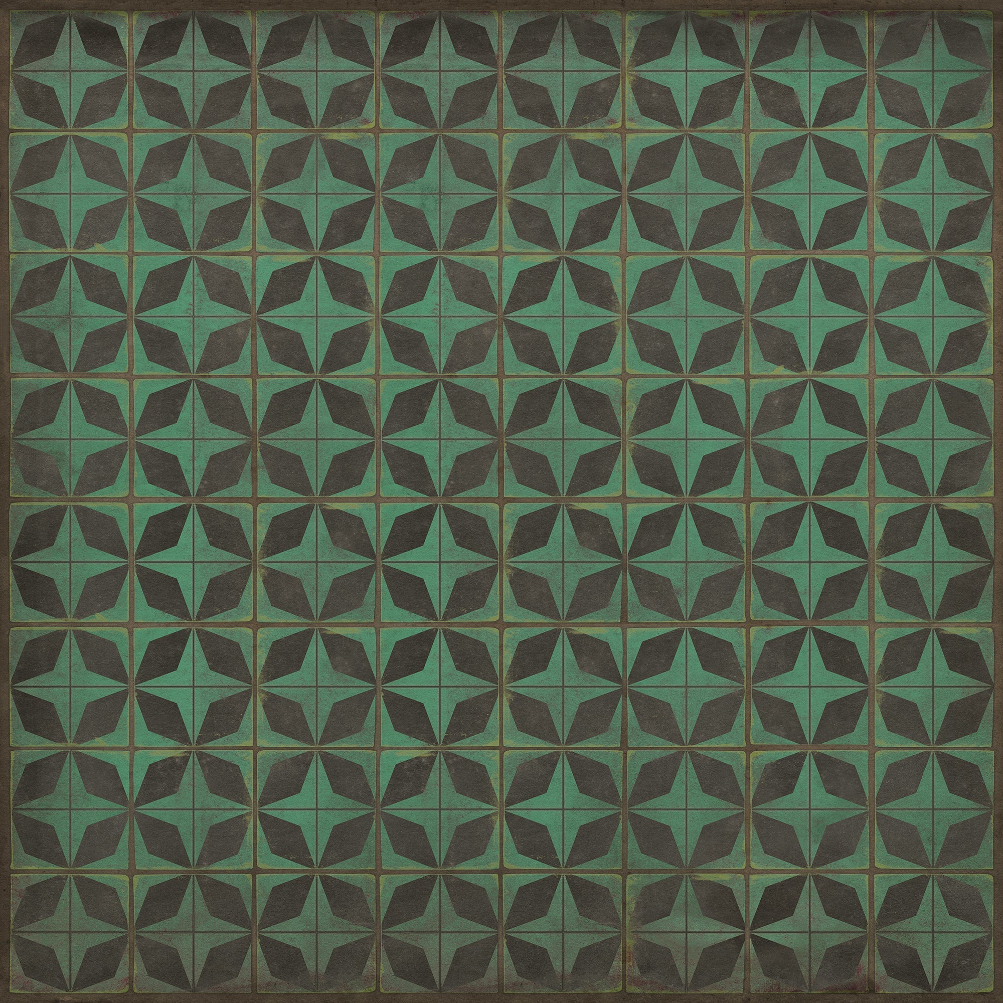 Pattern 54 Draco Vinyl Floor Cloth