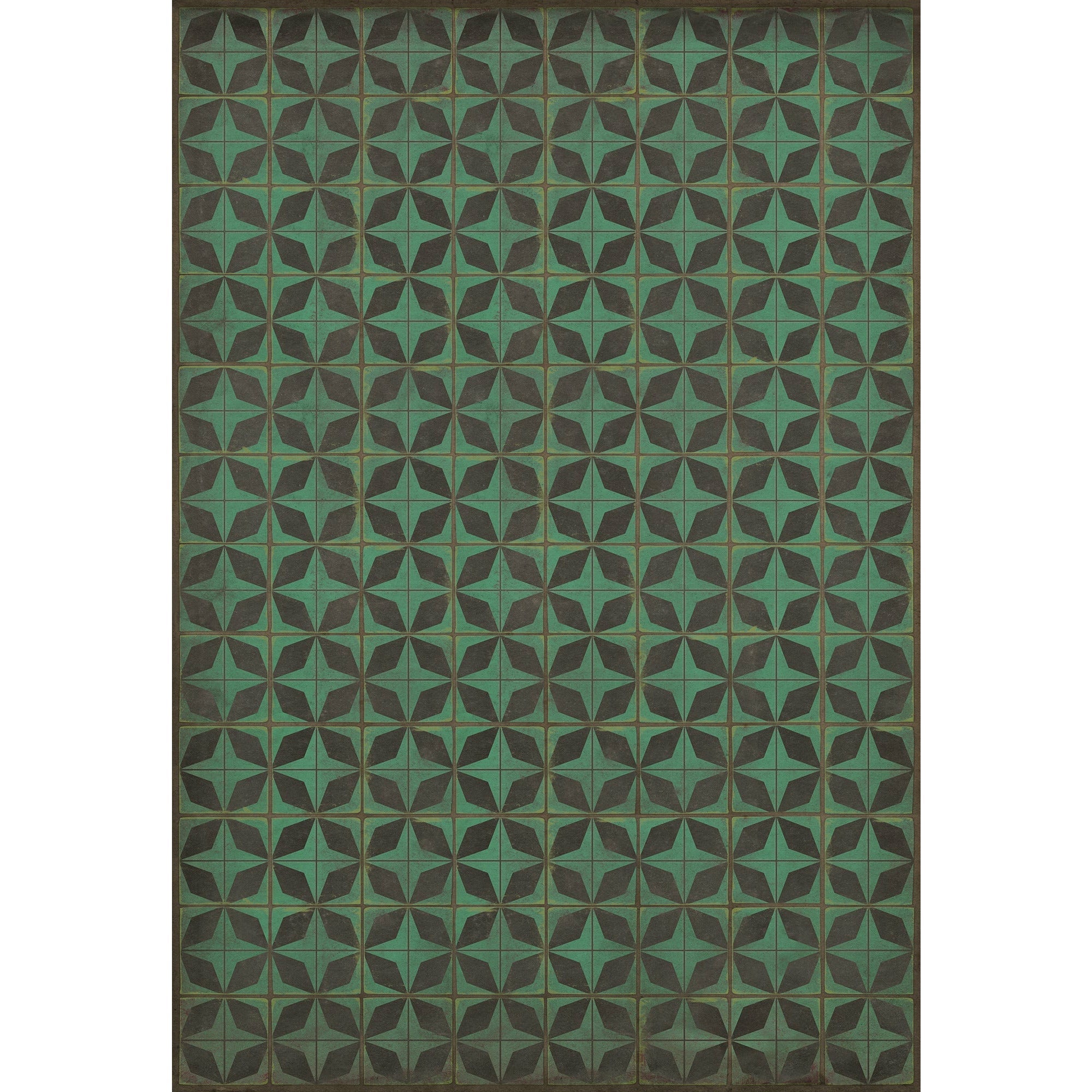 Pattern 54 Draco Vinyl Floor Cloth