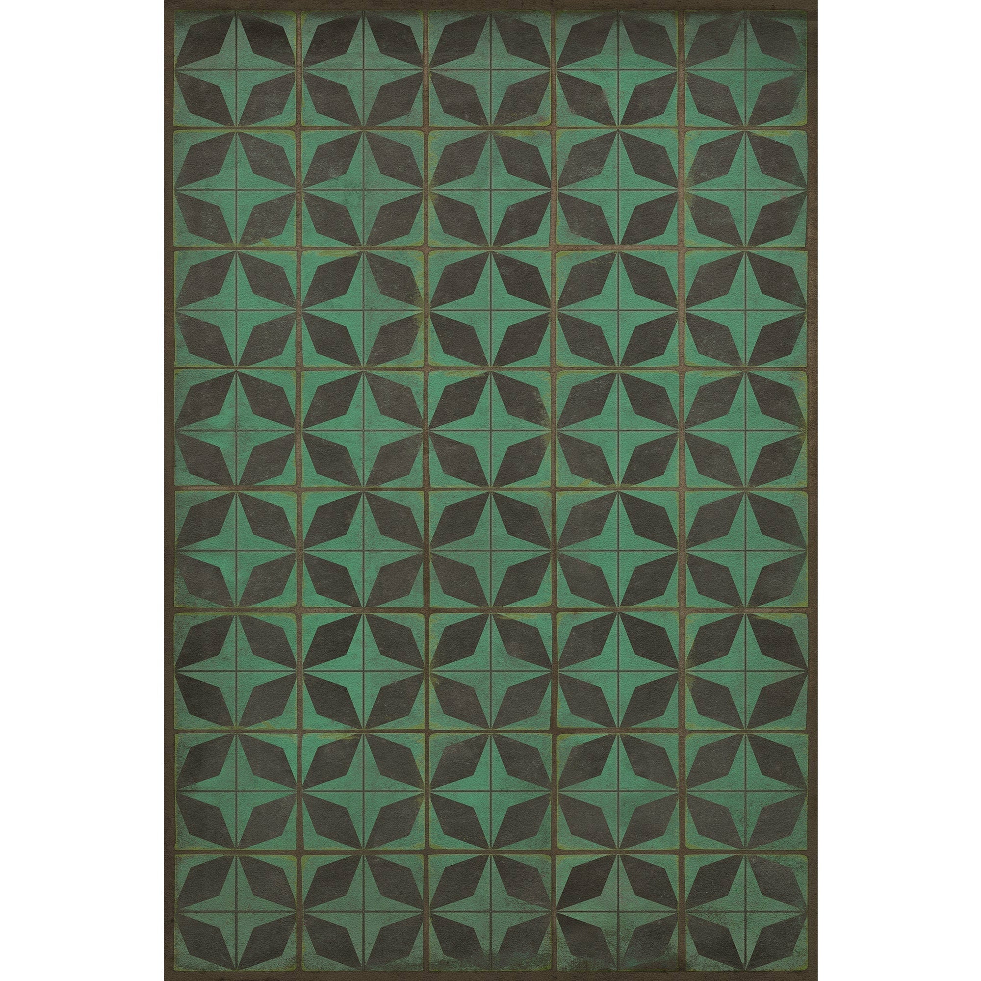 Pattern 54 Draco Vinyl Floor Cloth