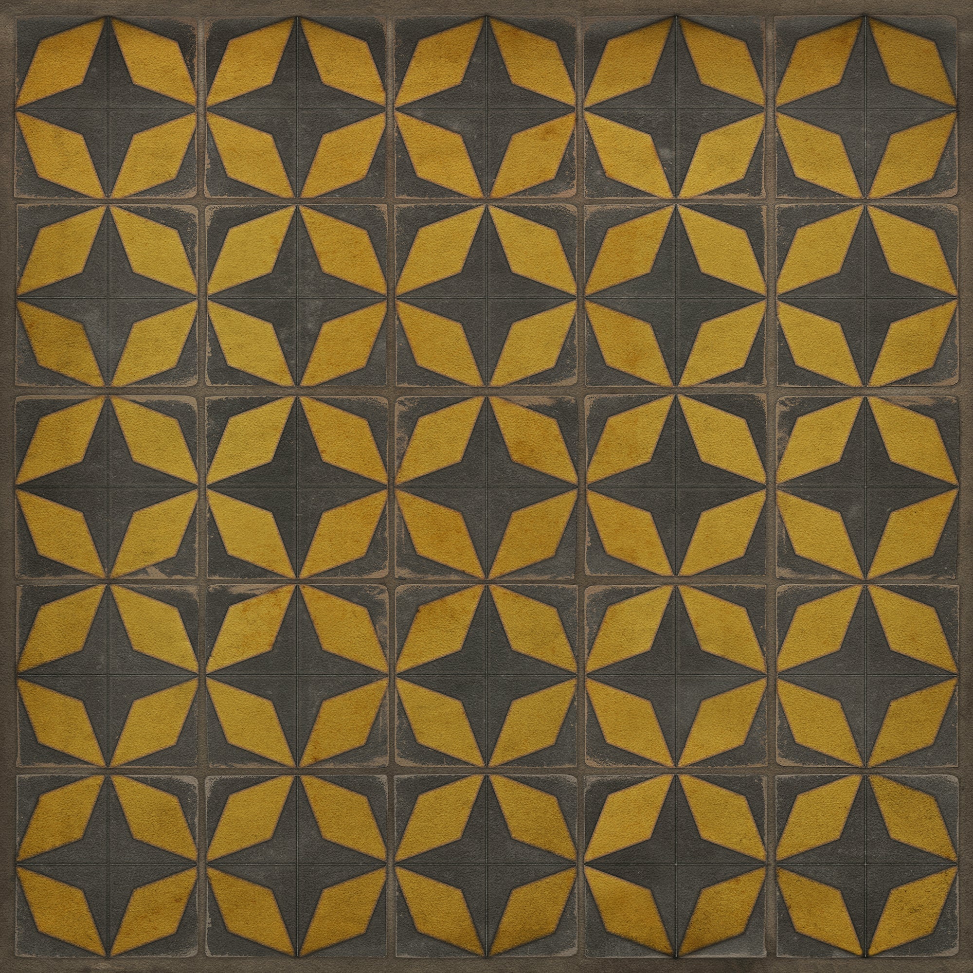 Pattern 54 Light Year Vinyl Floor Cloth