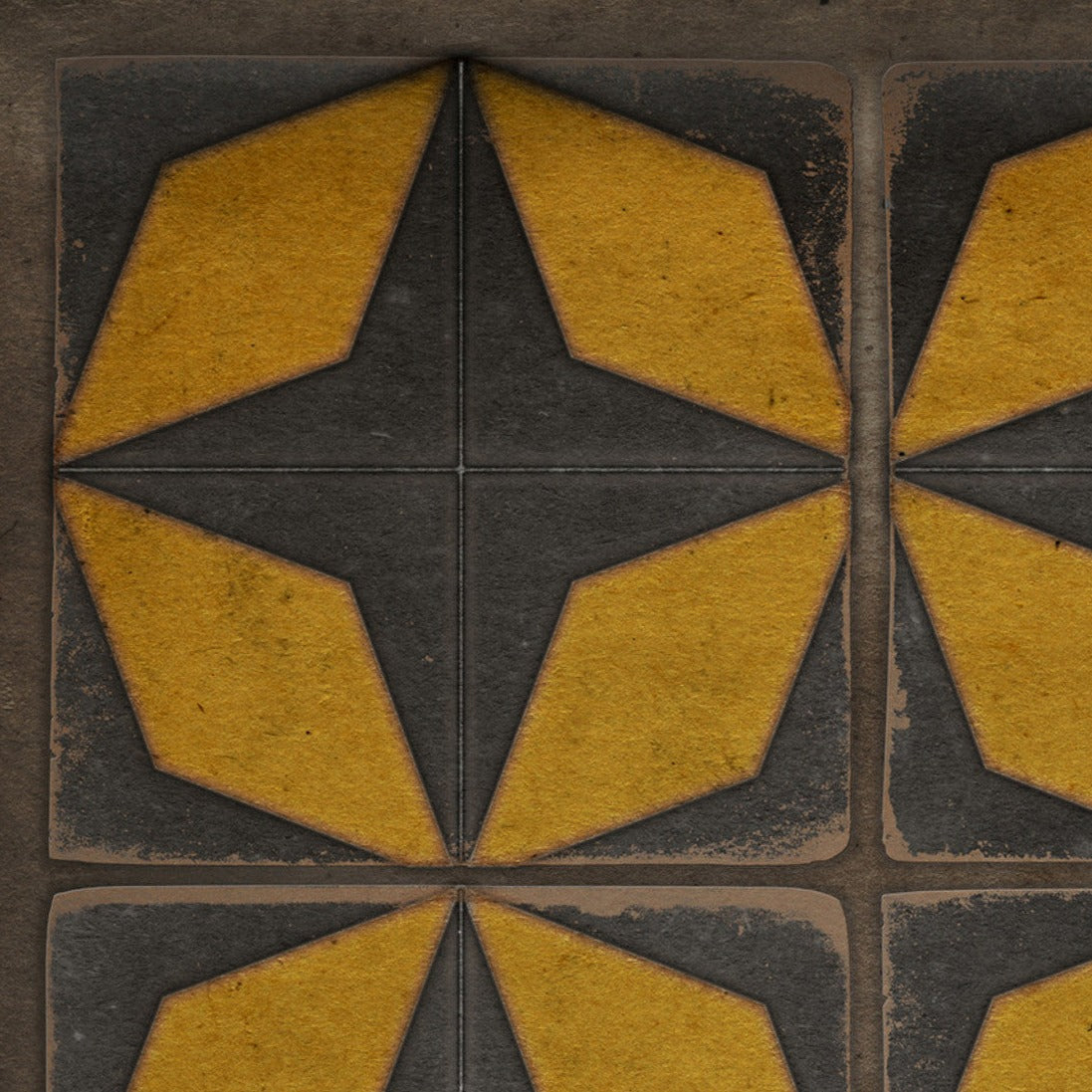 Pattern 54 Light Year Vinyl Floor Cloth