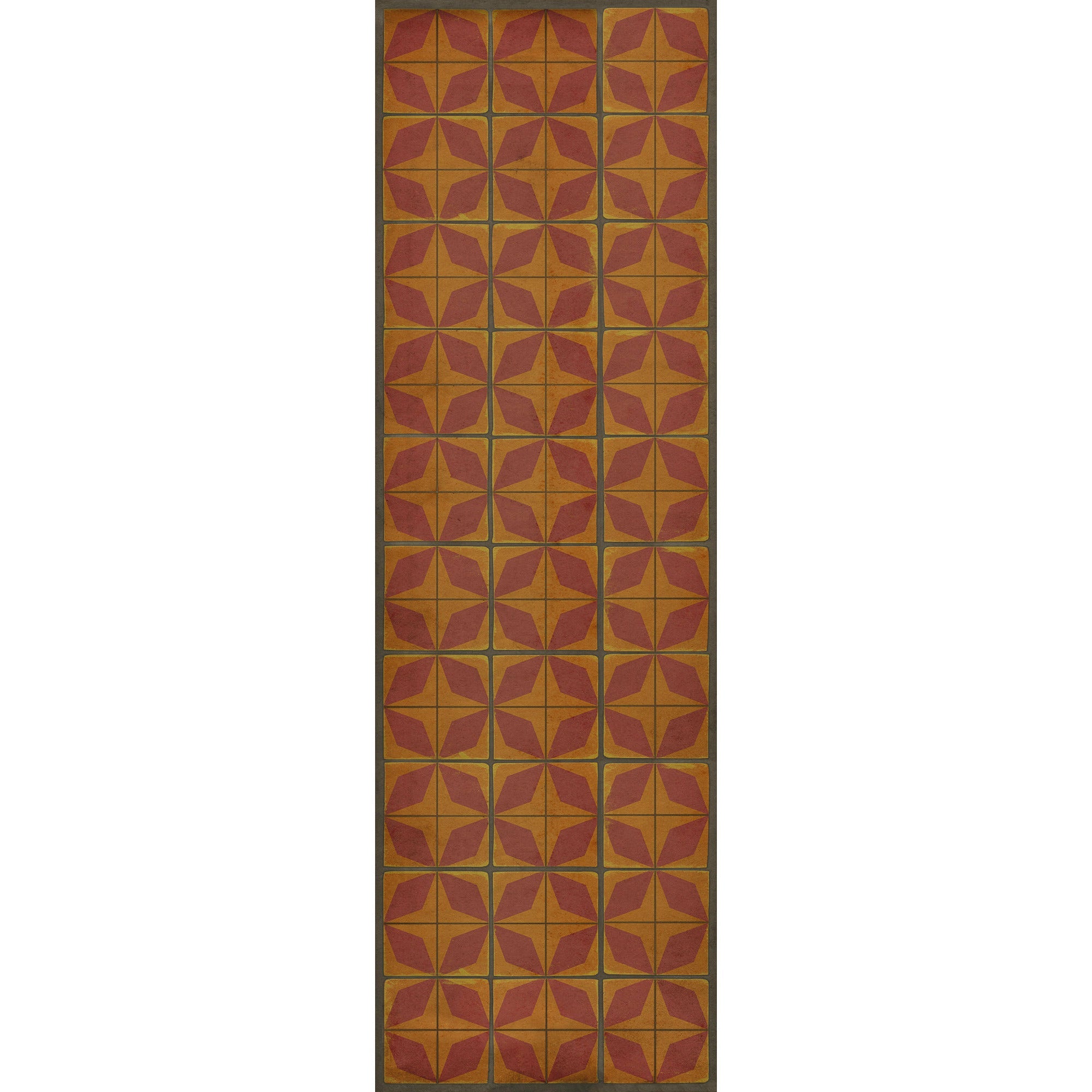 Pattern 54 Mars Rising Vinyl Floor Cloth