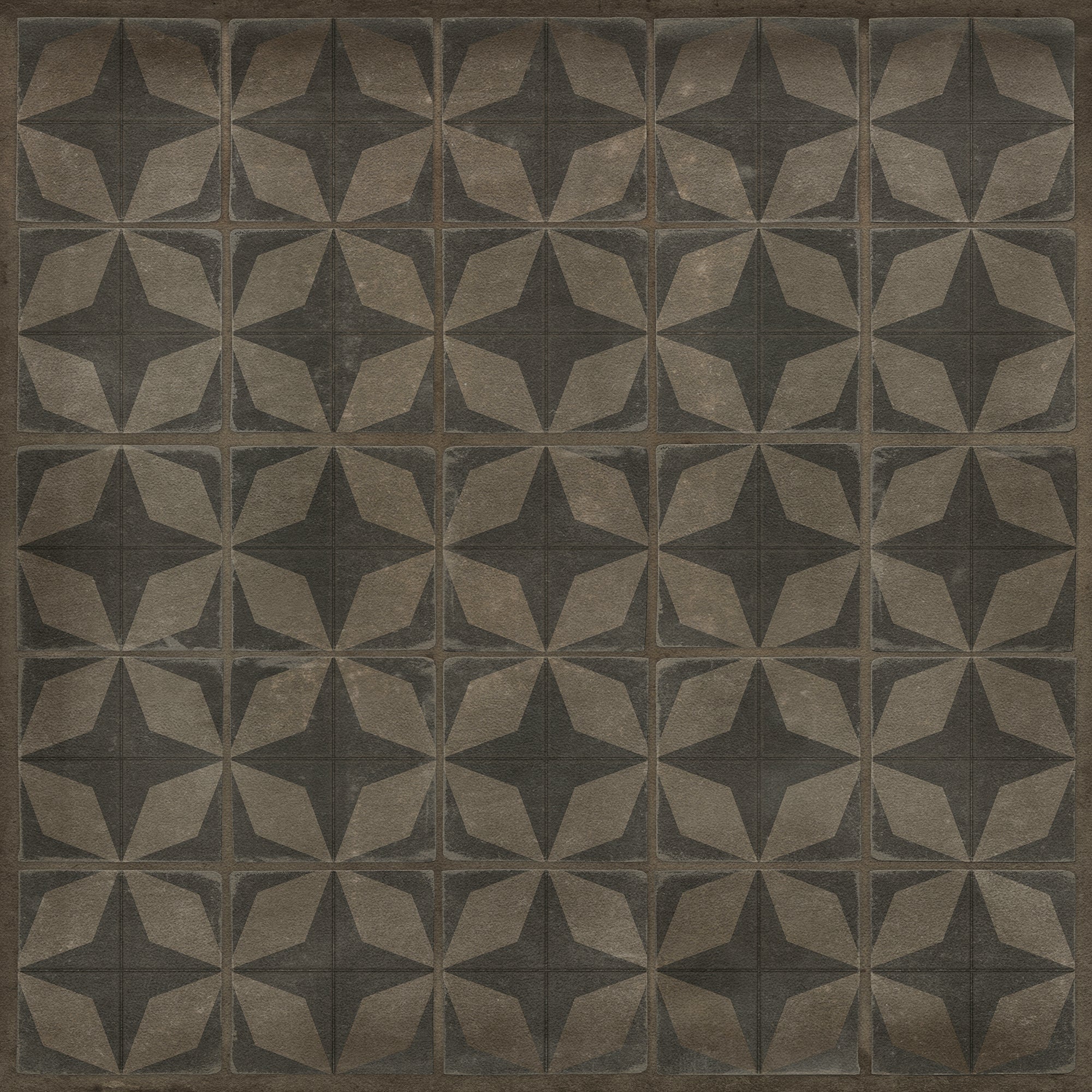 Pattern 54 Meteor Shower Vinyl Floor Cloth