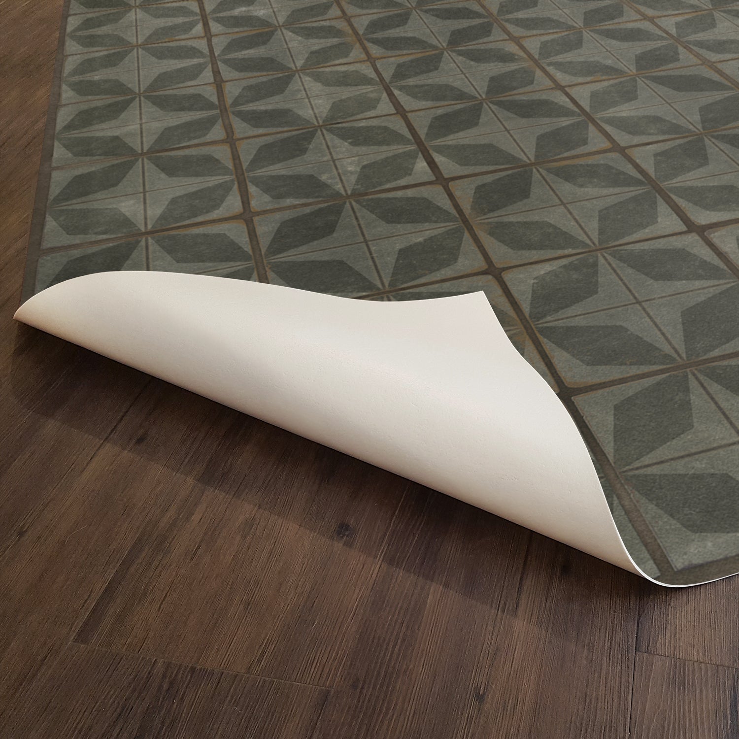Pattern 54 Nuclear Fusion Vinyl Floor Cloth