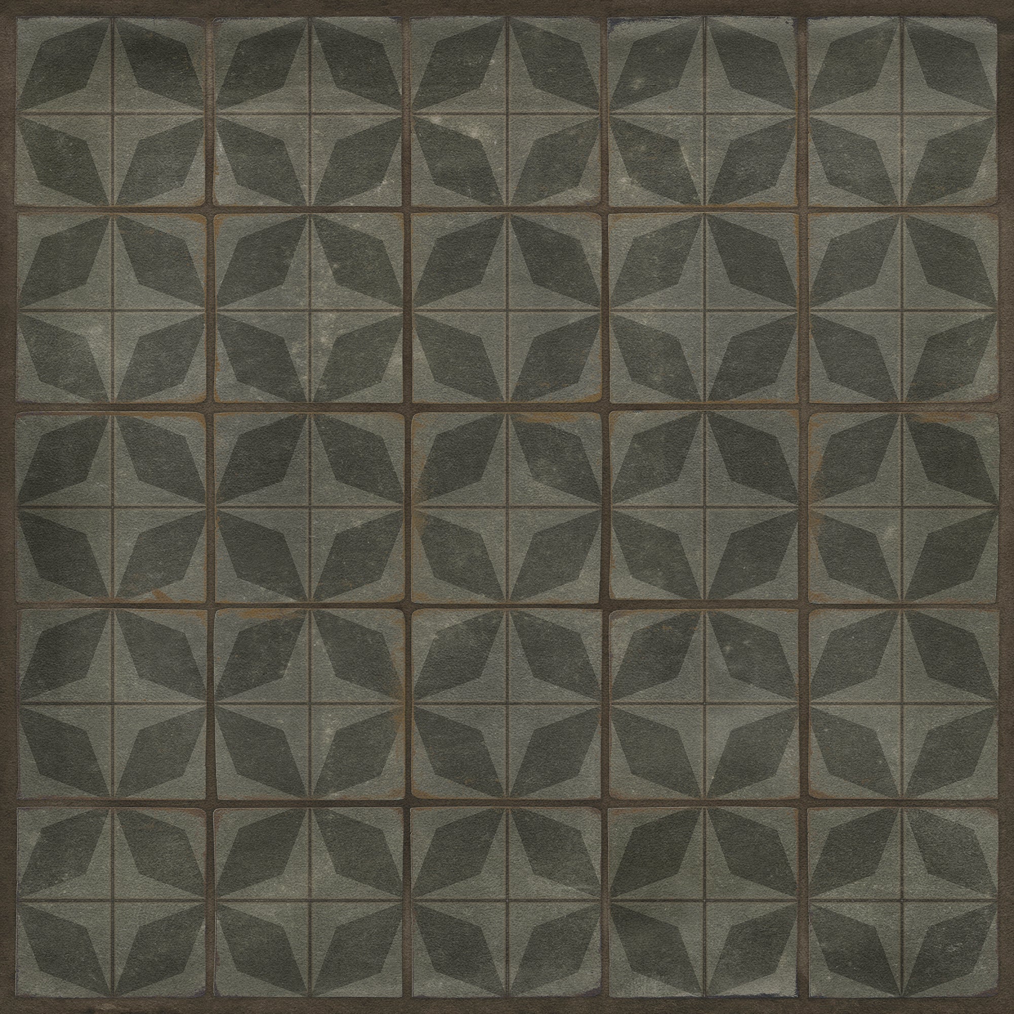Pattern 54 Nuclear Fusion Vinyl Floor Cloth