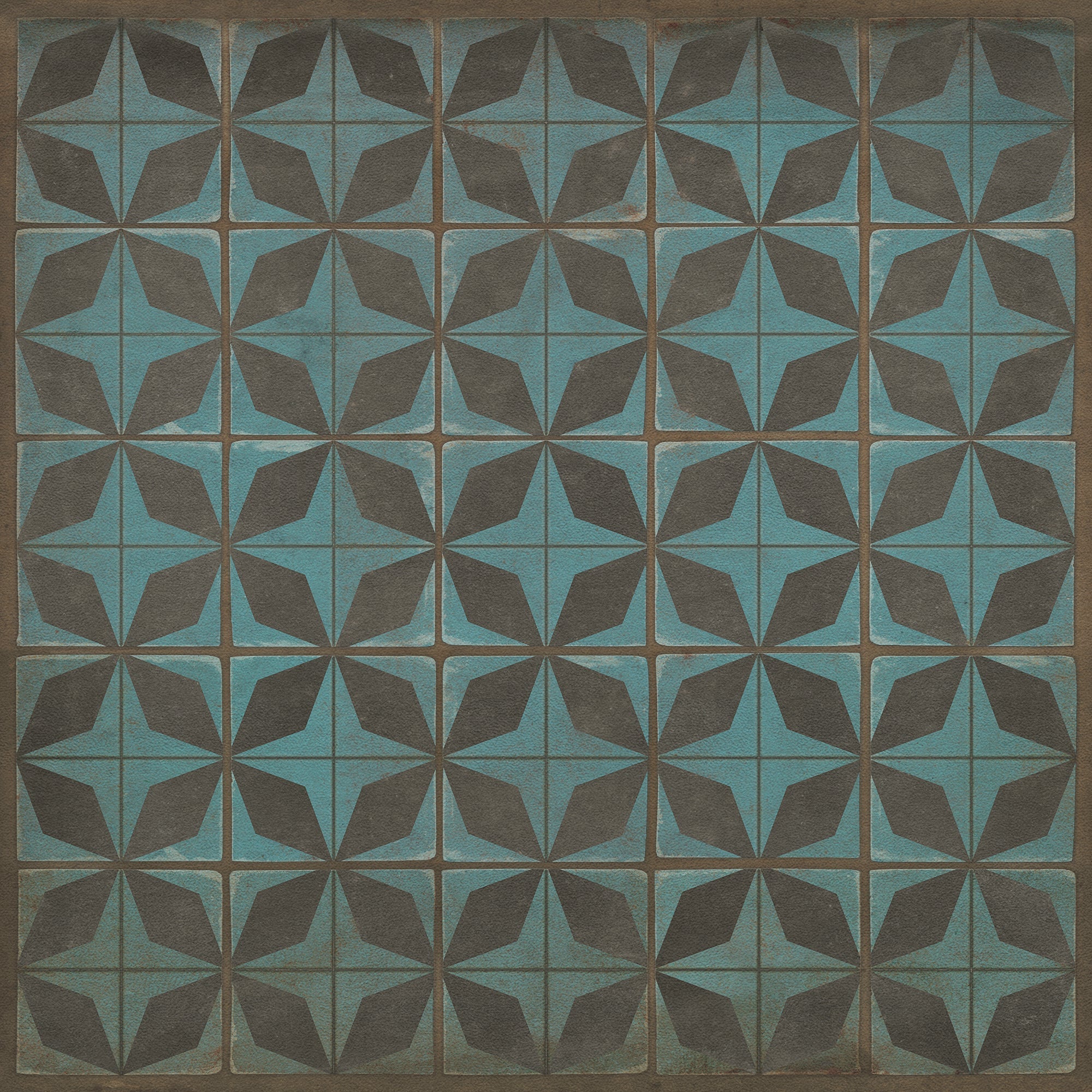 Pattern 54 Parallax Vinyl Floor Cloth