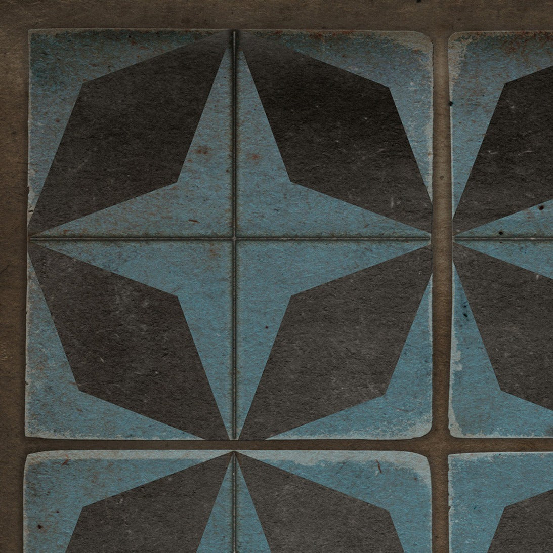 Pattern 54 Parallax Vinyl Floor Cloth