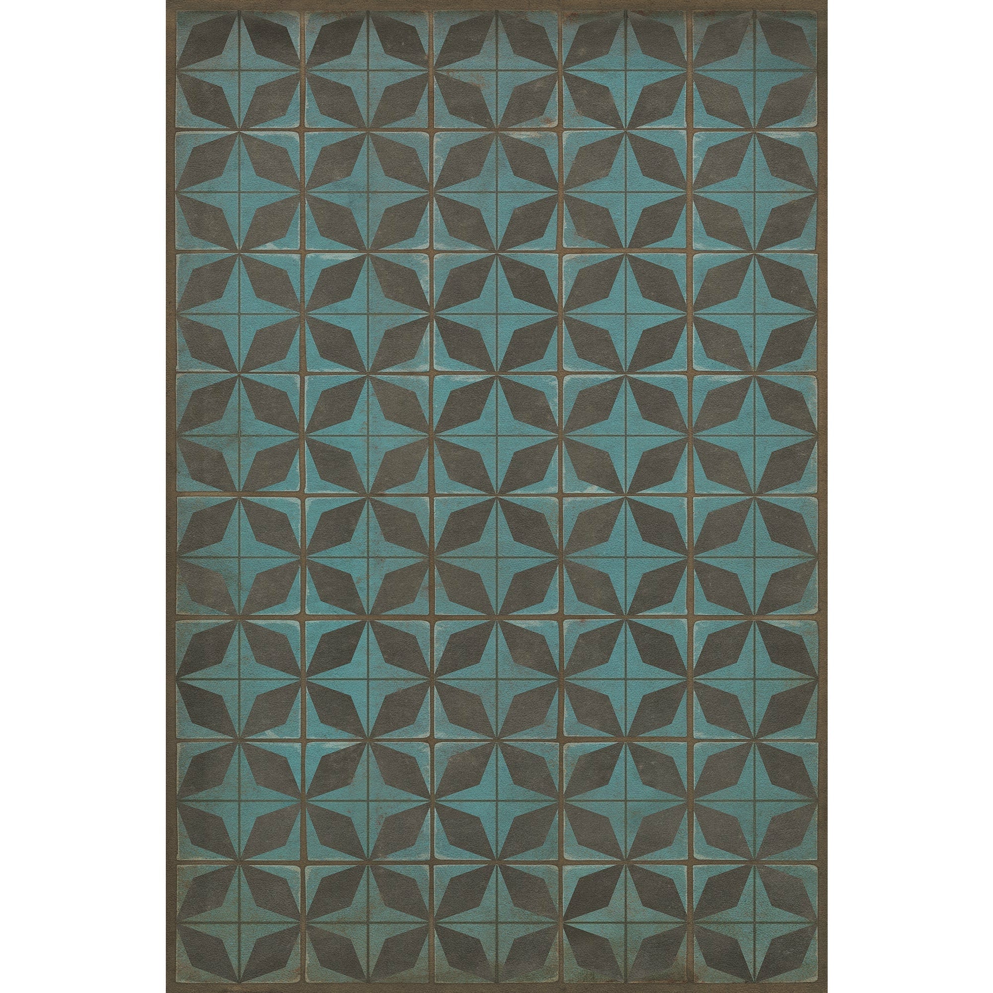 Pattern 54 Parallax Vinyl Floor Cloth