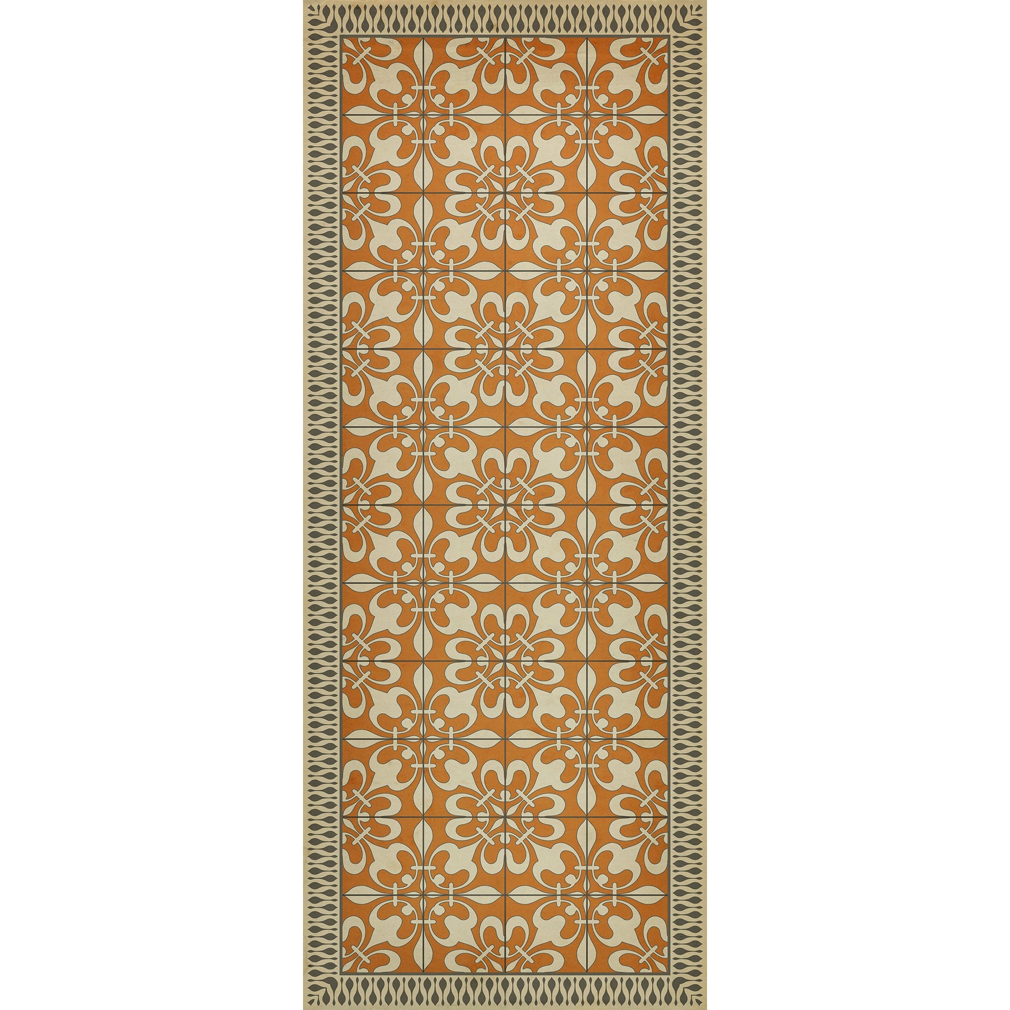 Pattern 55 The Heat Of Summer Vinyl Floor Cloth