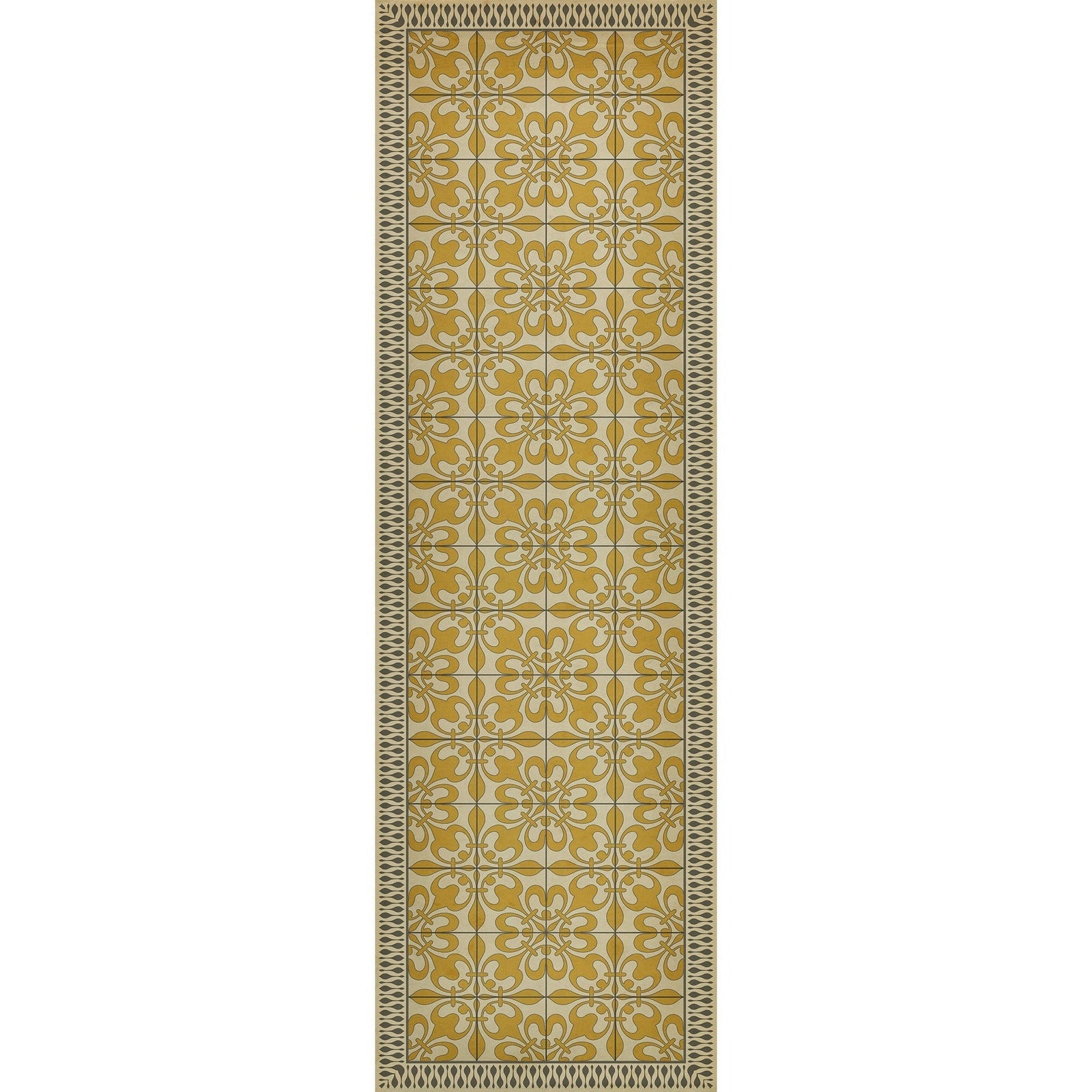 Pattern 55 The Last Straw Vinyl Floor Cloth