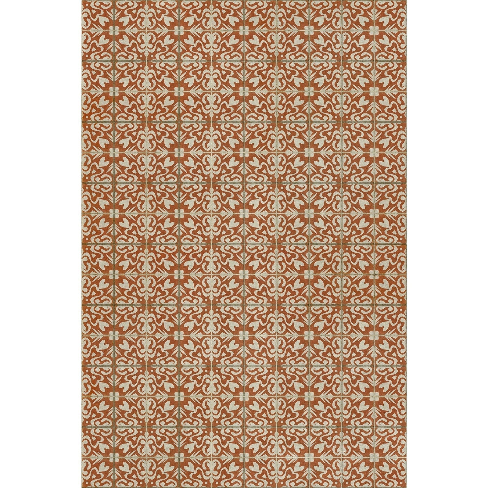 Pattern 56 Lady Susan Vinyl Floor Cloth