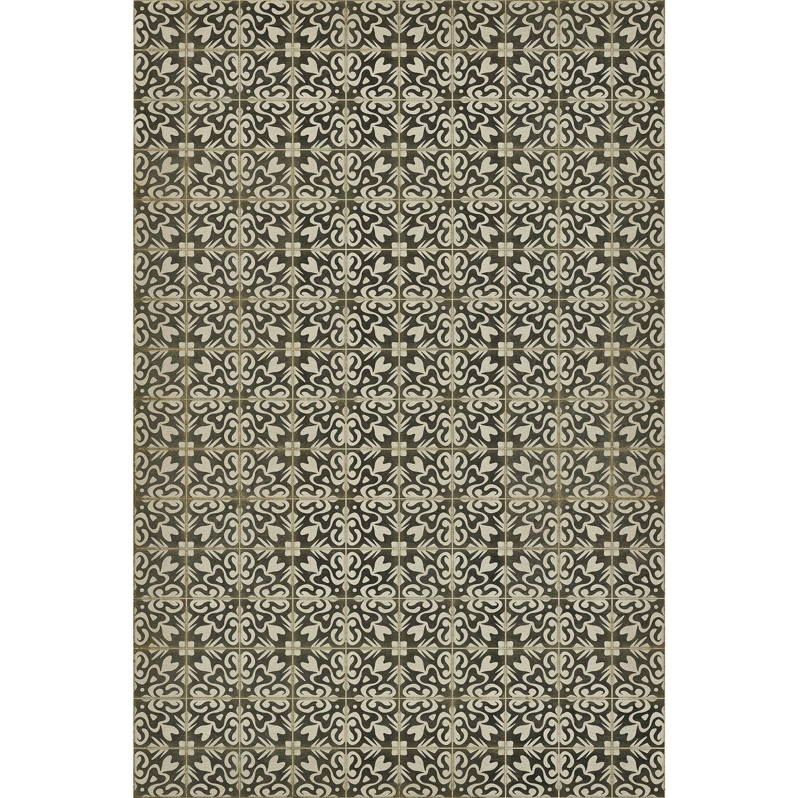Pattern 56 Mr Gardiner Vinyl Floor Cloth