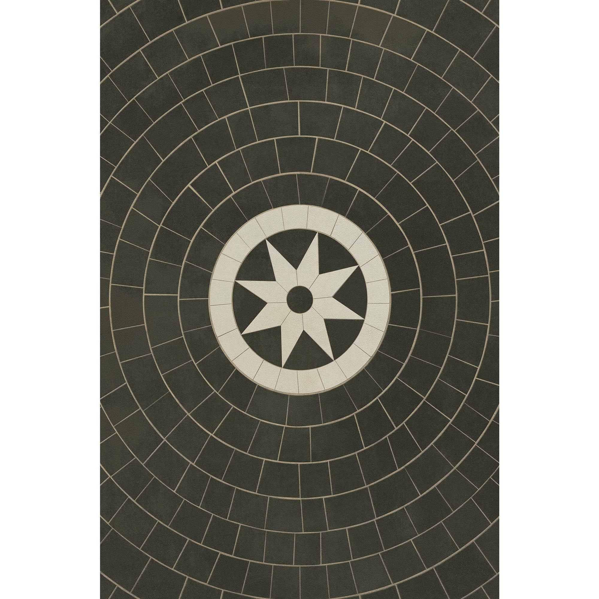 Pattern 58 Regnant Vinyl Floor Cloth