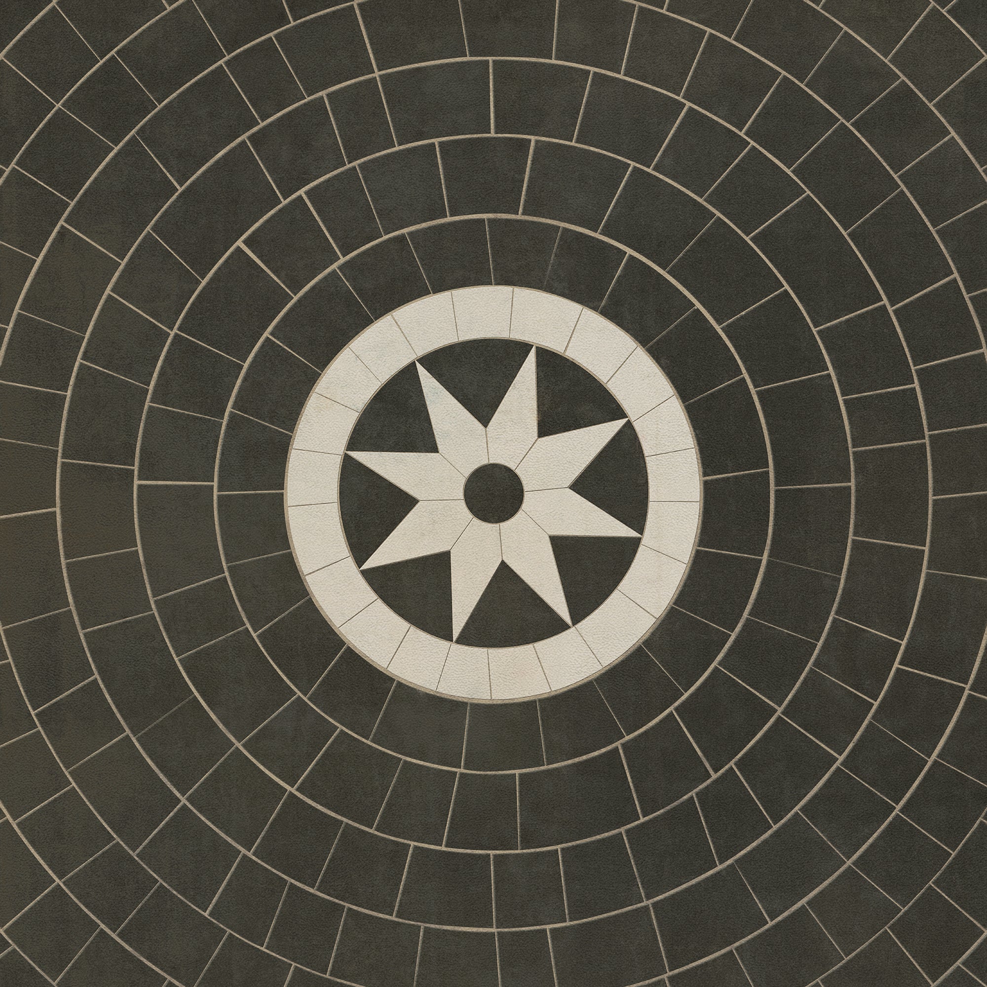 Pattern 58 Regnant Vinyl Floor Cloth