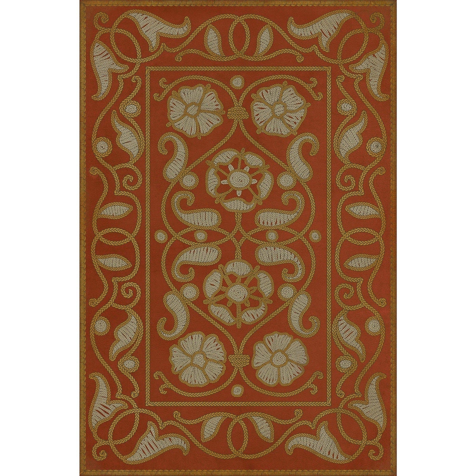 Pattern 64 Storybook Vinyl Floor Cloth