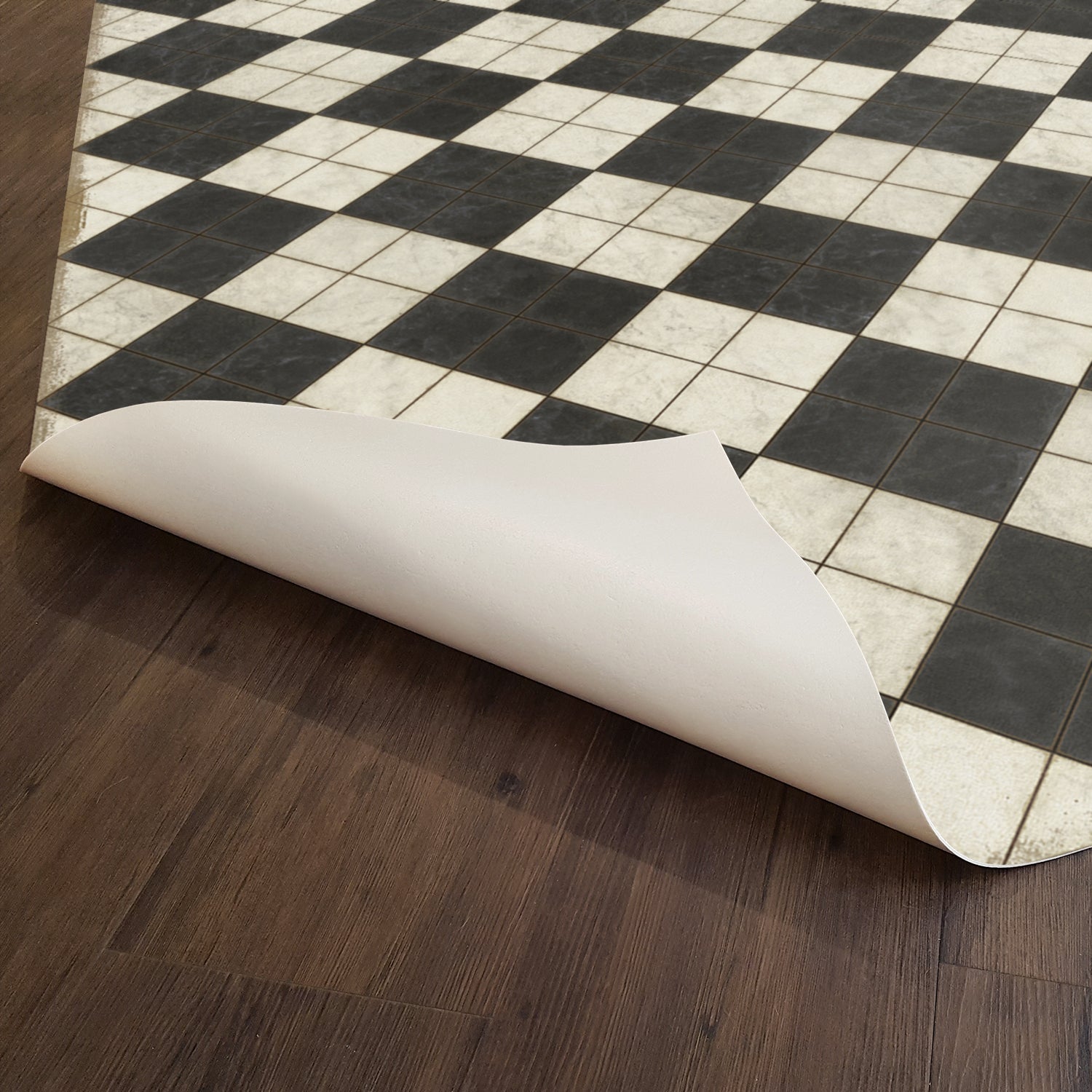 Pattern 65 High Fidelity Vinyl Floor Cloth