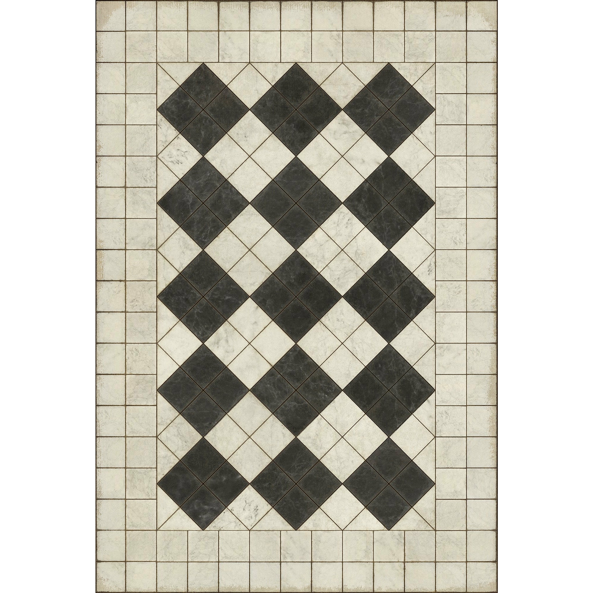 Pattern 65 Opus Vinyl Floor Cloth