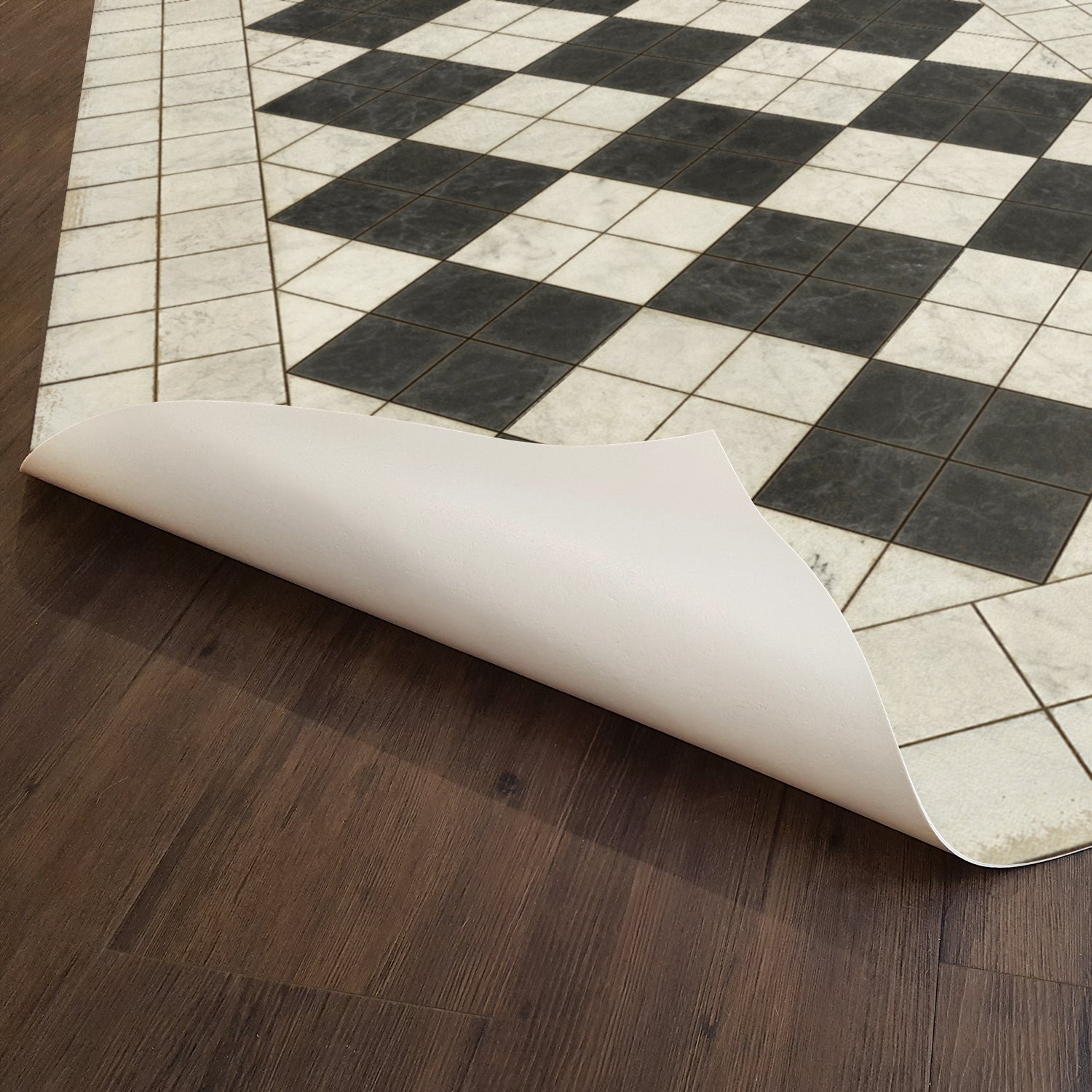 Pattern 65 Opus Vinyl Floor Cloth