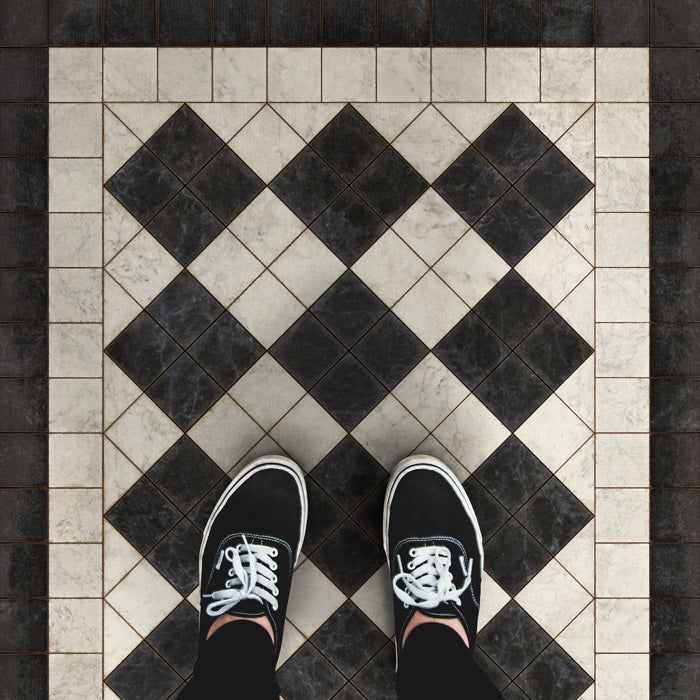 Pattern 65 Palatial Vinyl Floor Cloth