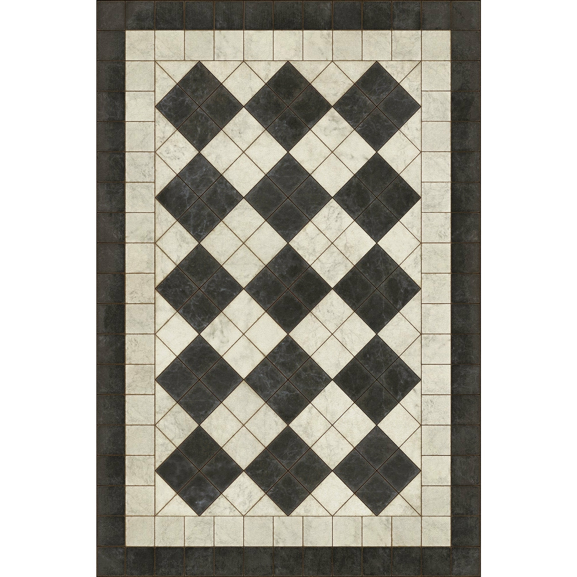 Pattern 65 Palatial Vinyl Floor Cloth