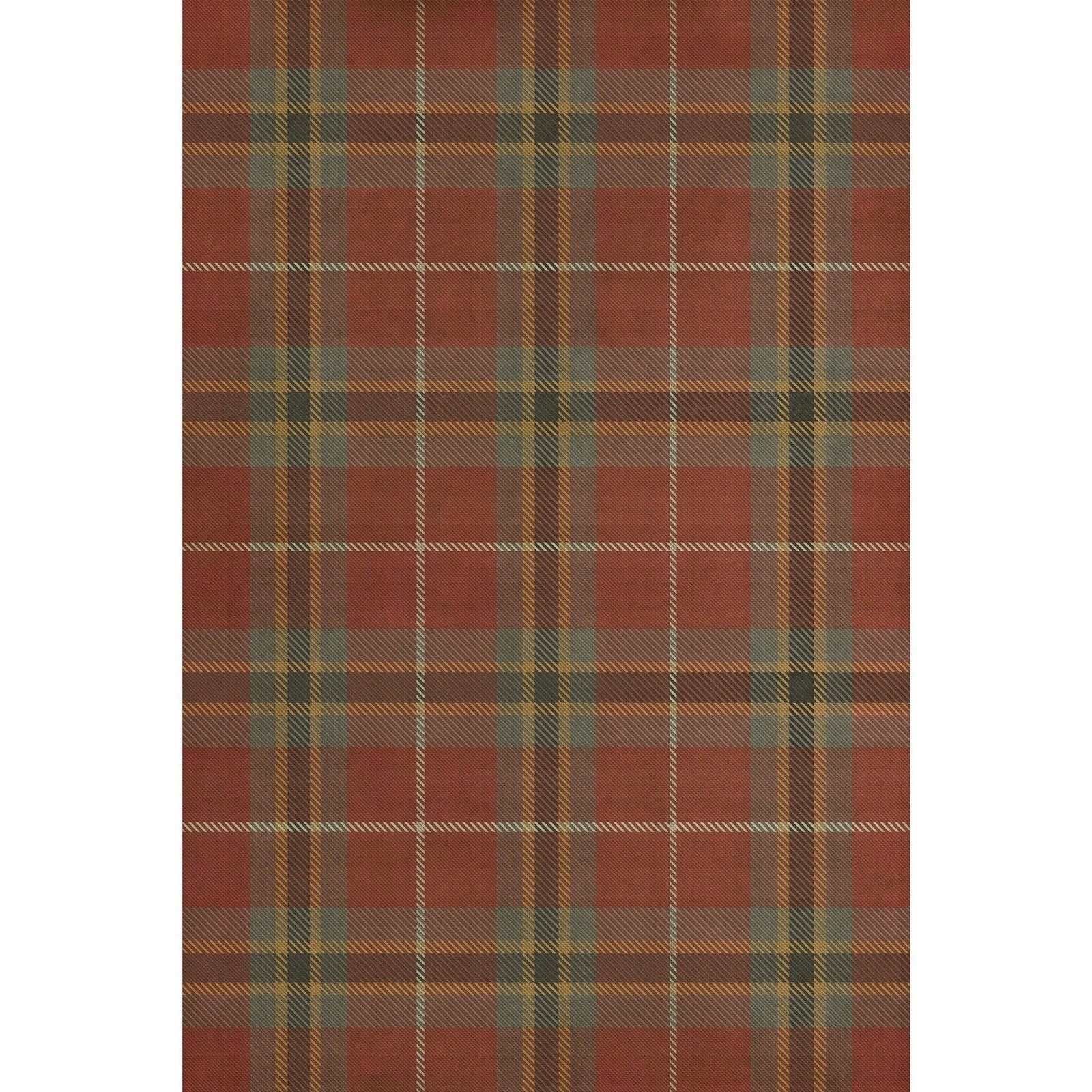 Pattern 66 Derwent Valley Vinyl Floor Cloth