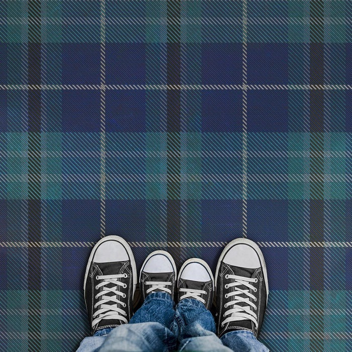 Pattern 66 The Lake District Vinyl Floor Cloth