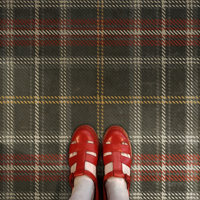 Pattern 67 Forth Bridge Vinyl Floor Cloth