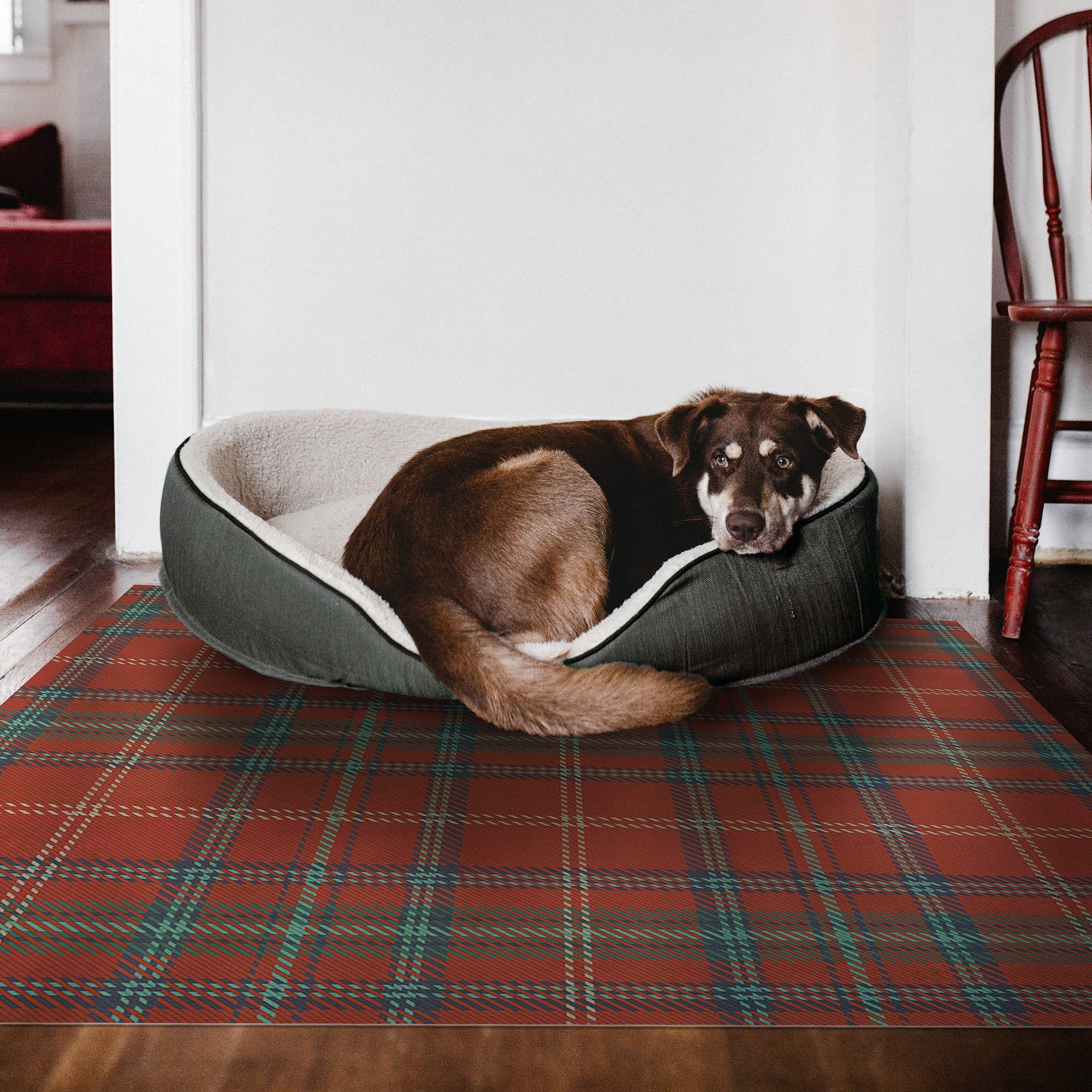 Pattern 67 Peak District Vinyl Floor Cloth