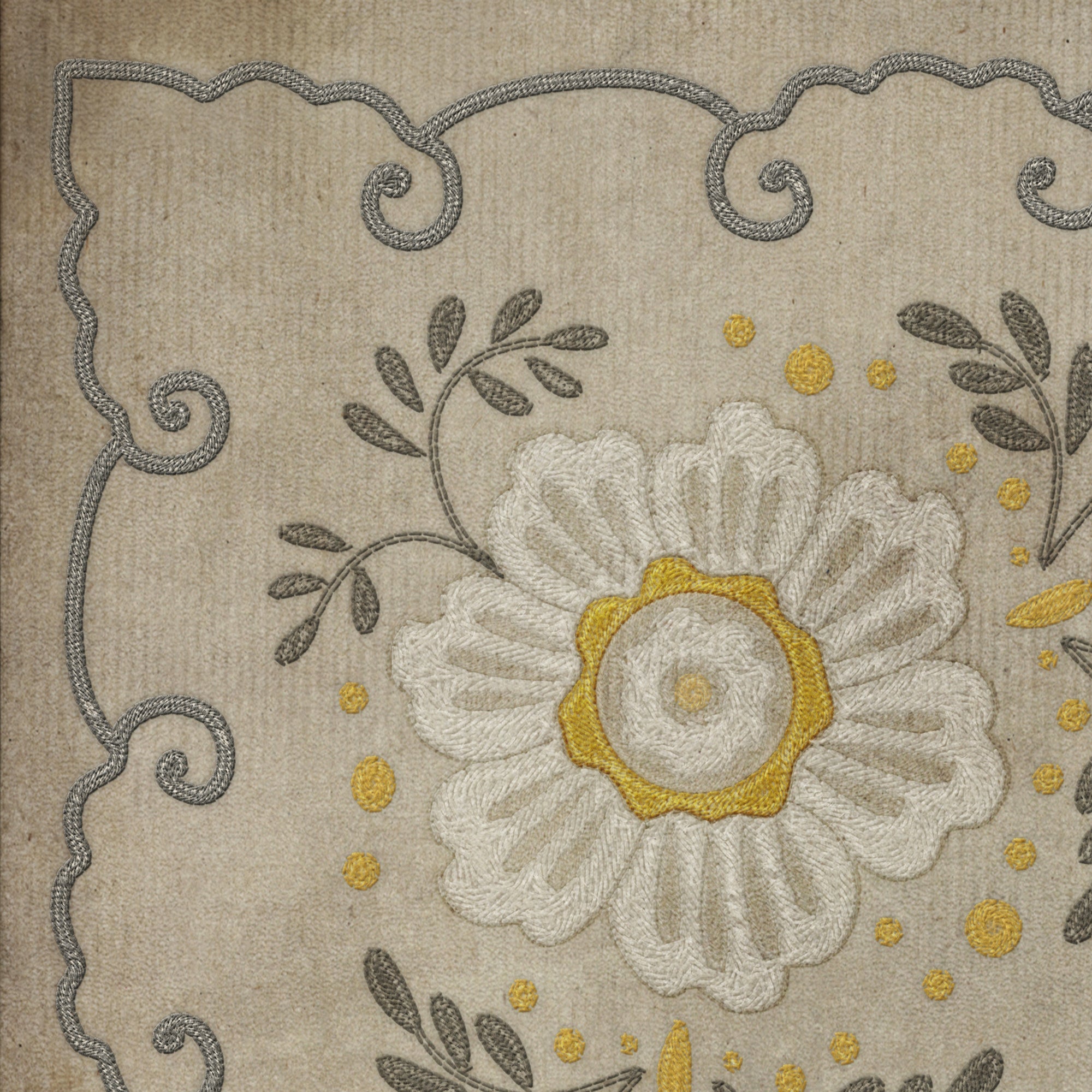 Pattern 69 Charmed To Meet You Vinyl Floor Cloth