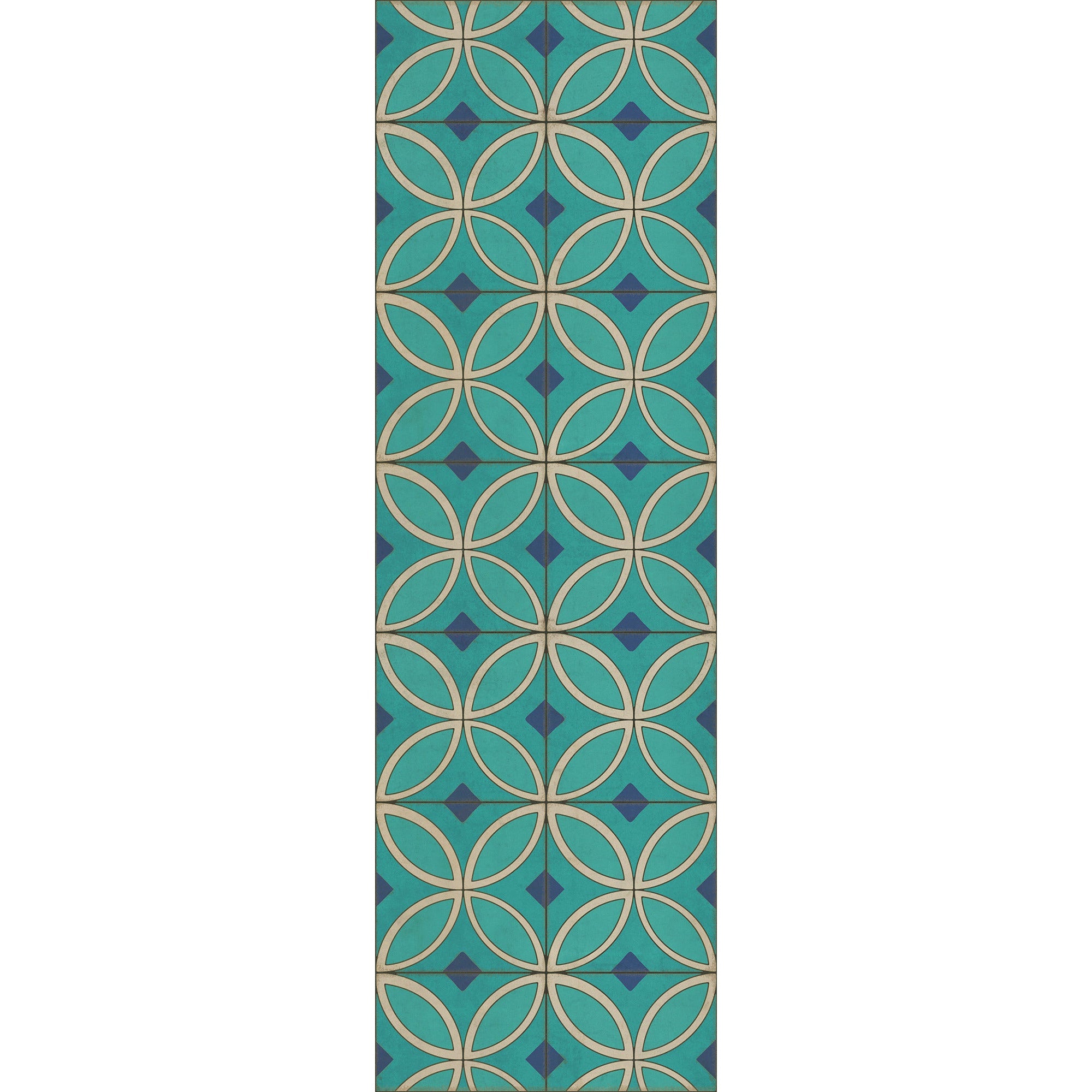 Pattern 70 Echoes From The Bells Vinyl Floor Cloth