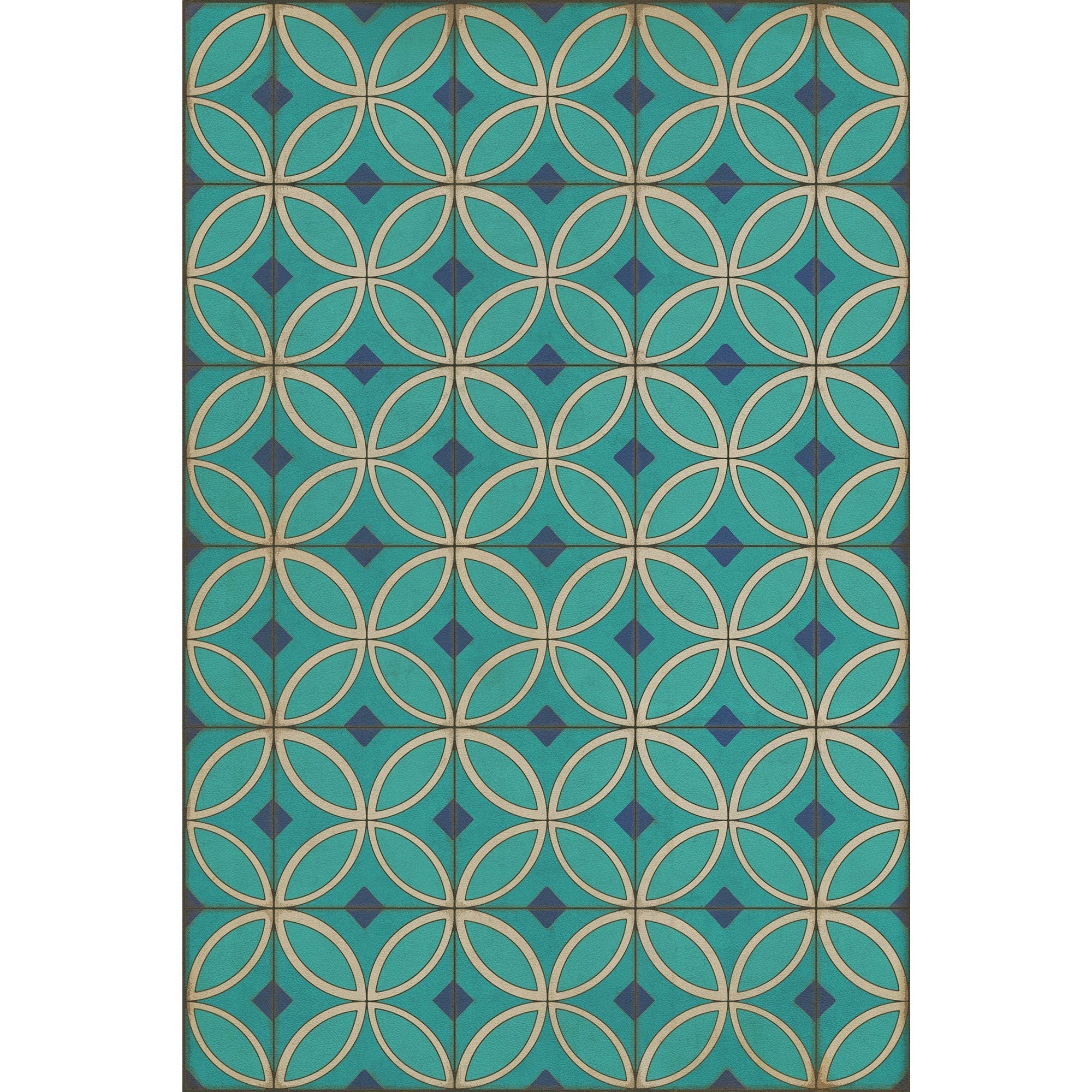 Pattern 70 Echoes From The Bells Vinyl Floor Cloth