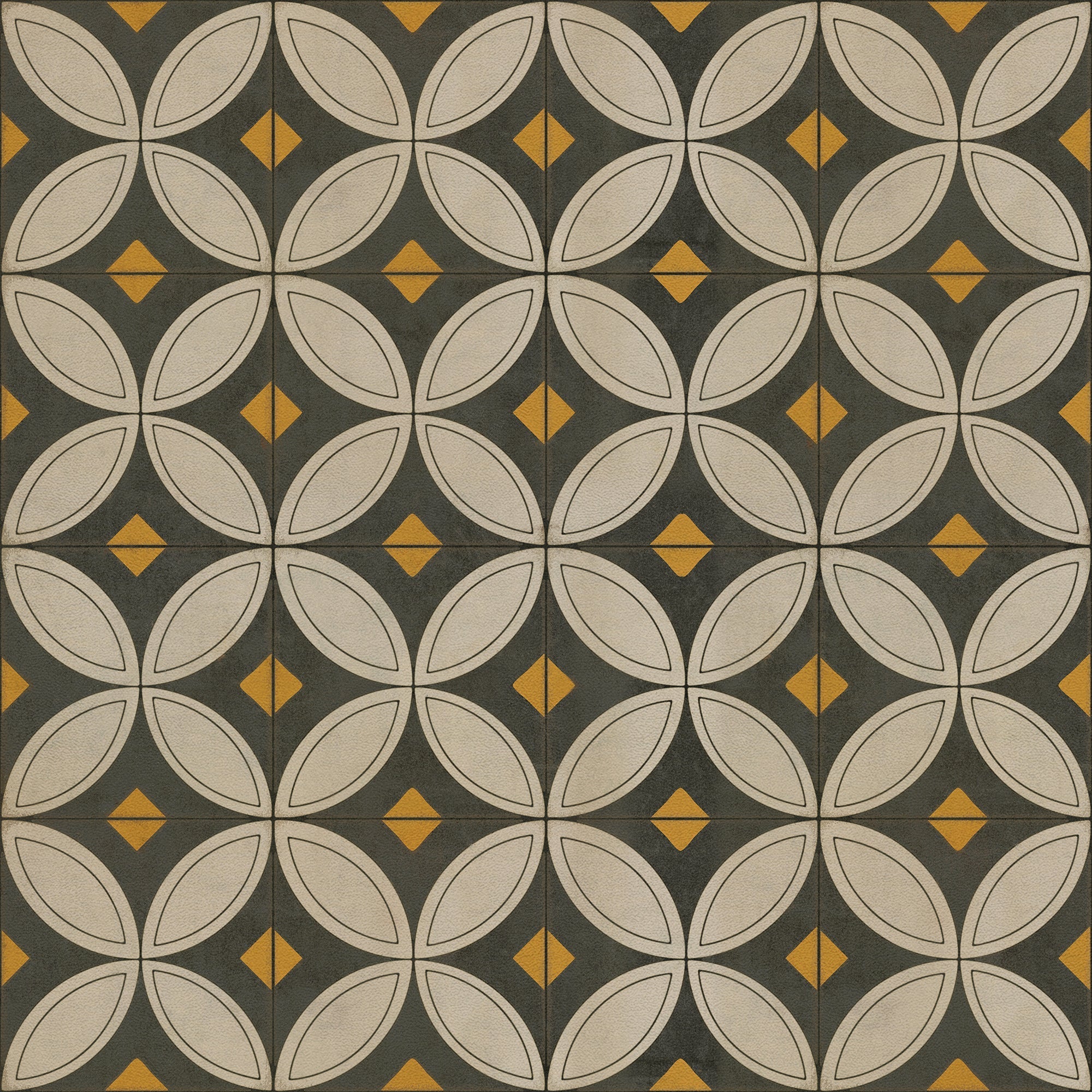 Pattern 70 May The Lights Guide You Home Vinyl Floor Cloth