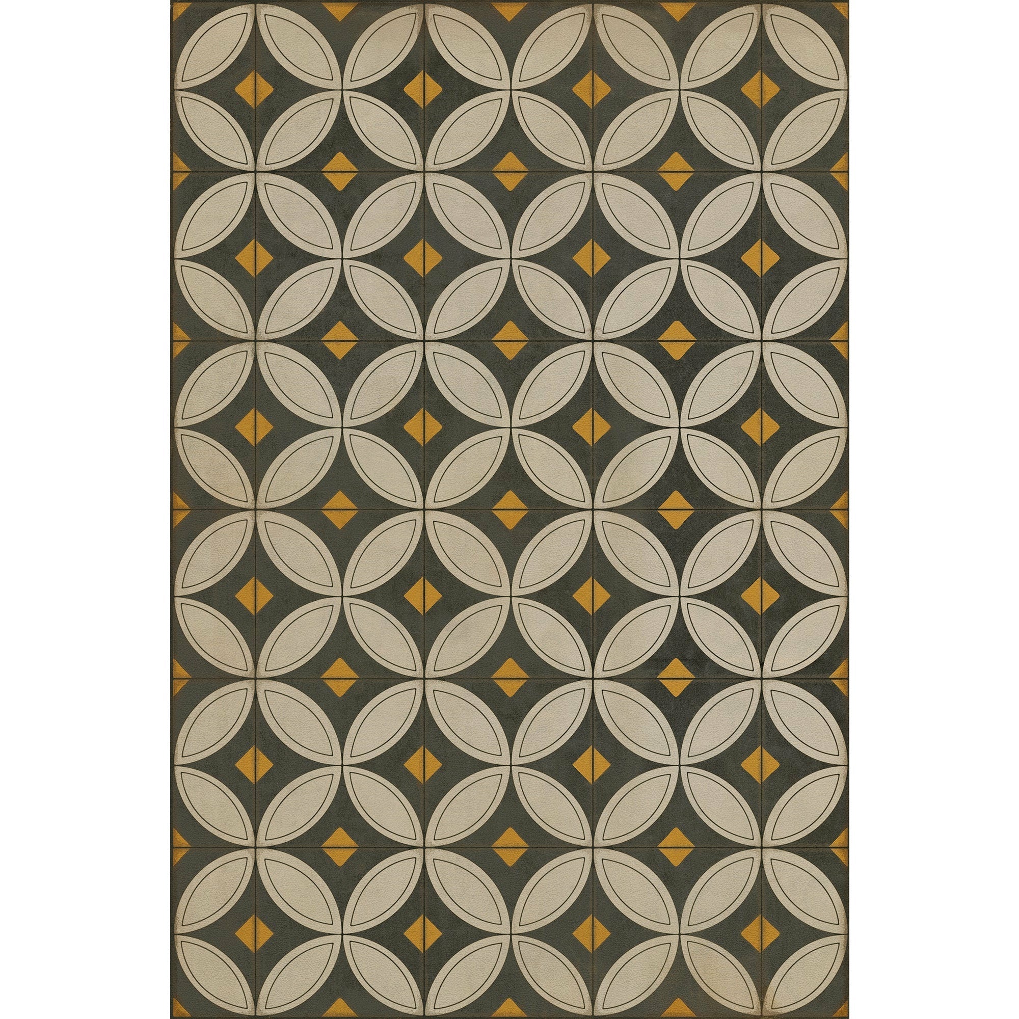 Pattern 70 May The Lights Guide You Home Vinyl Floor Cloth